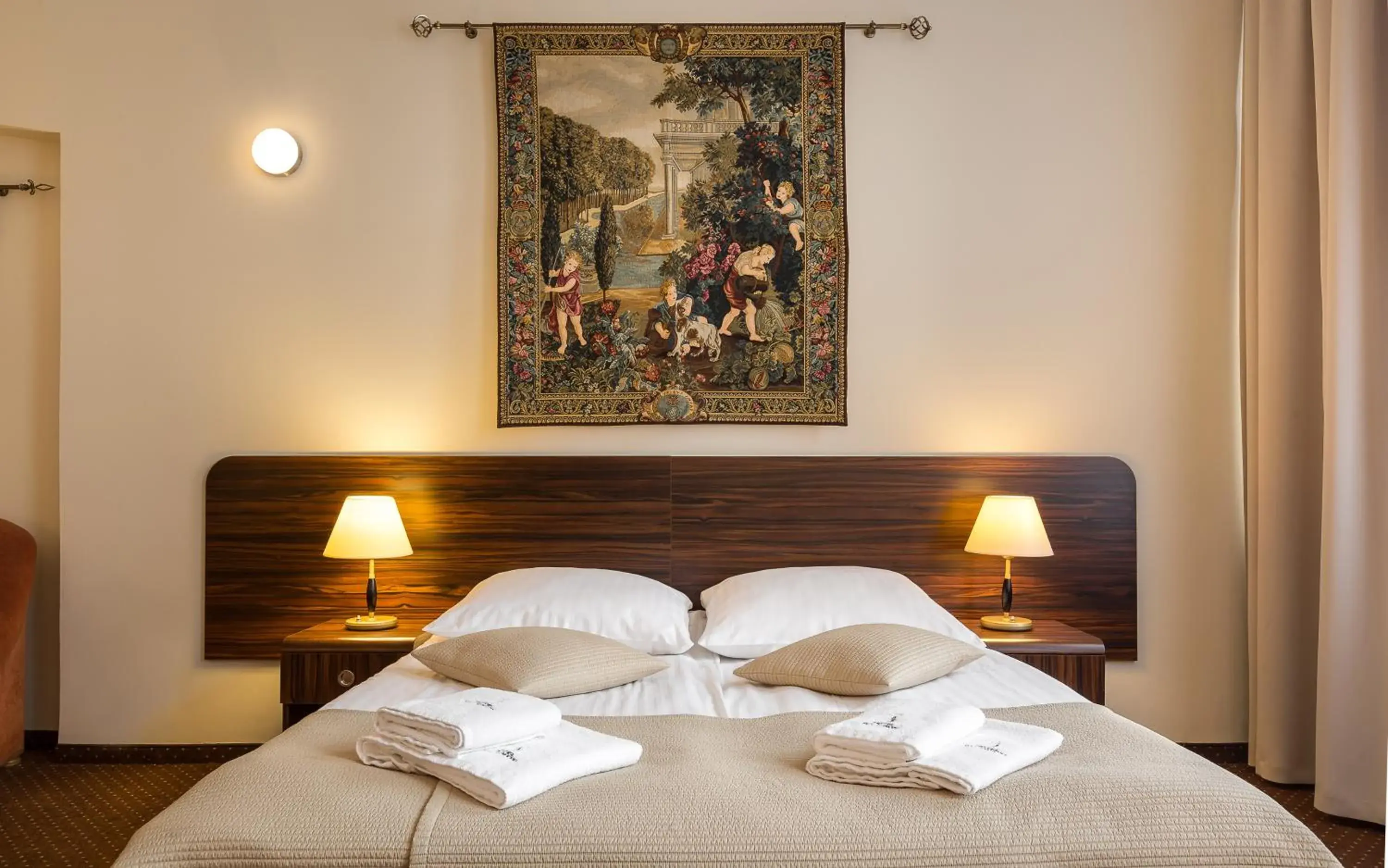 Bed in Hotel Wit Stwosz Bed in Hotel Wit Stwosz