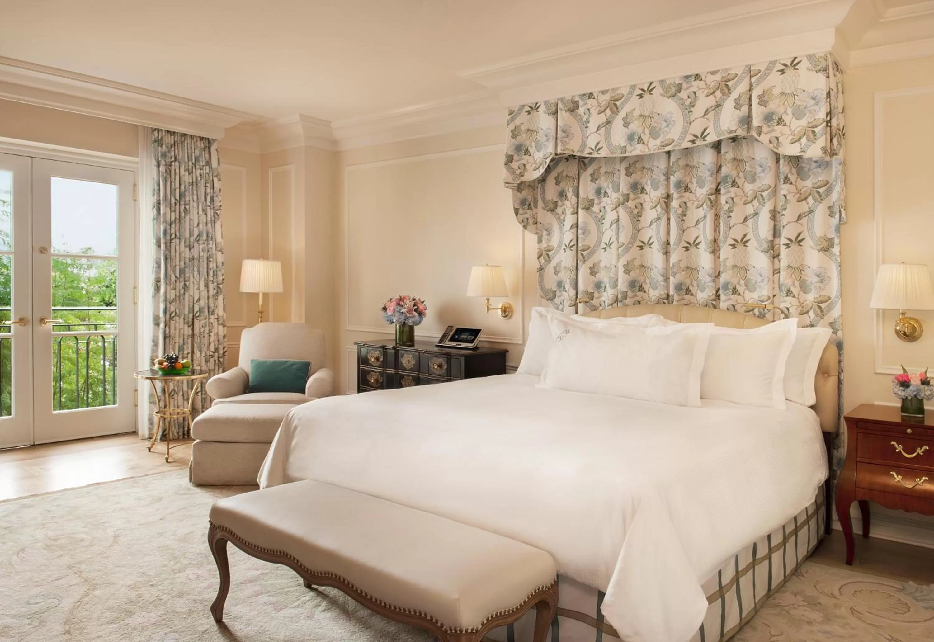 Bed in The Peninsula Beverly Hills