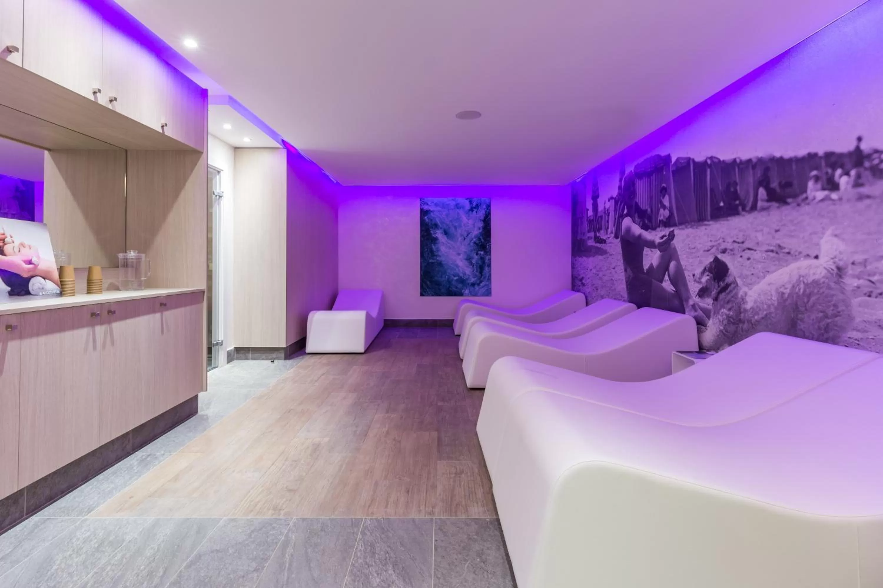 Spa and wellness centre/facilities, Bed in Résidence Pierre & Vacances Premium Presqu'Ile de la Touques