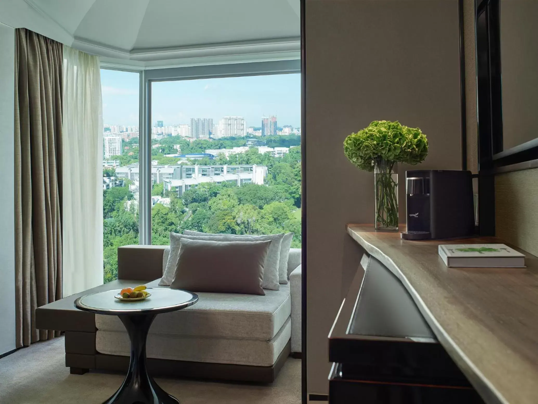 Living room in Shangri-La Singapore