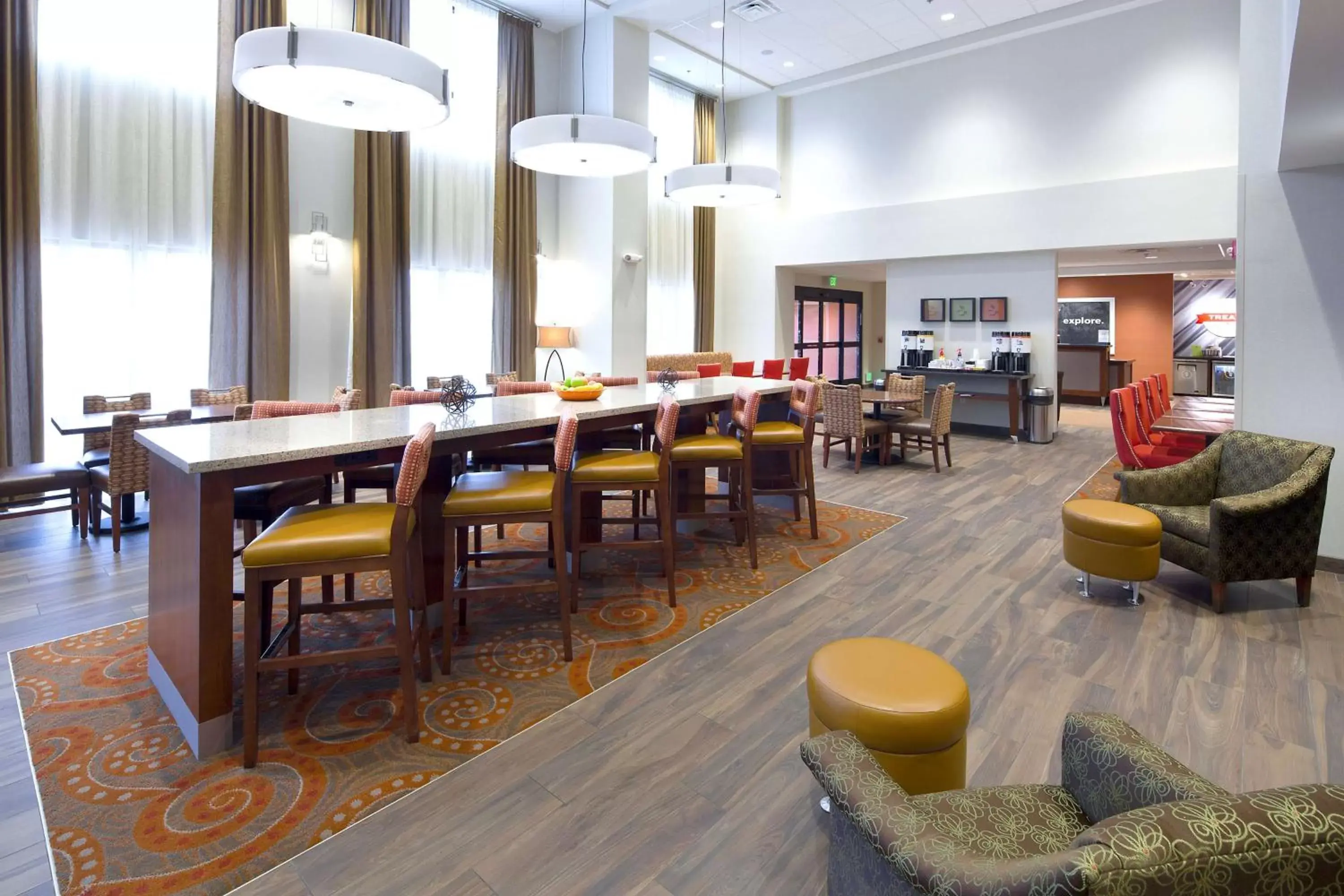 Lobby or reception, Restaurant/Places to Eat in Hampton Inn & Suites Page - Lake Powell