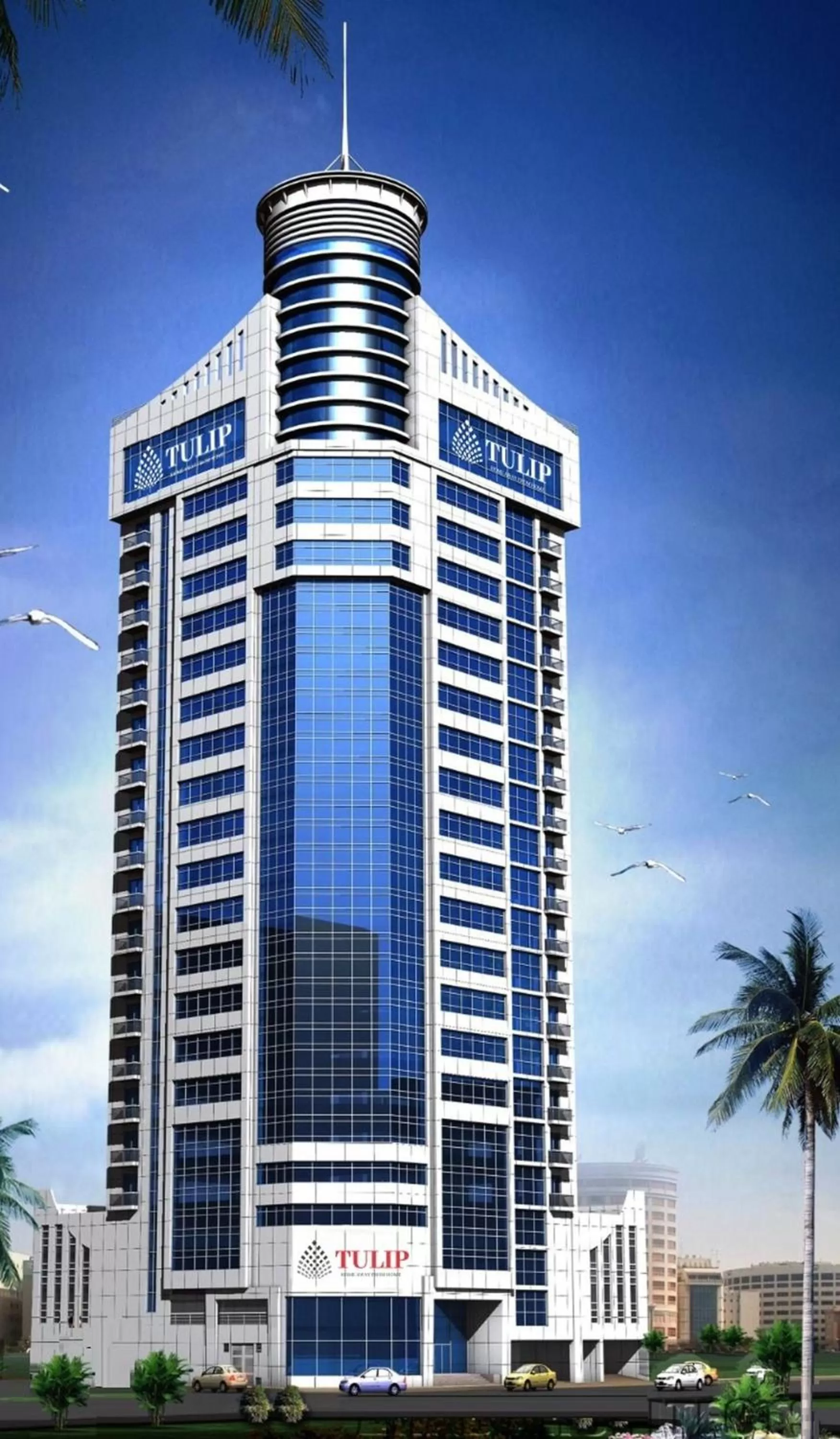 Property building in Tulip Hotel & Suites