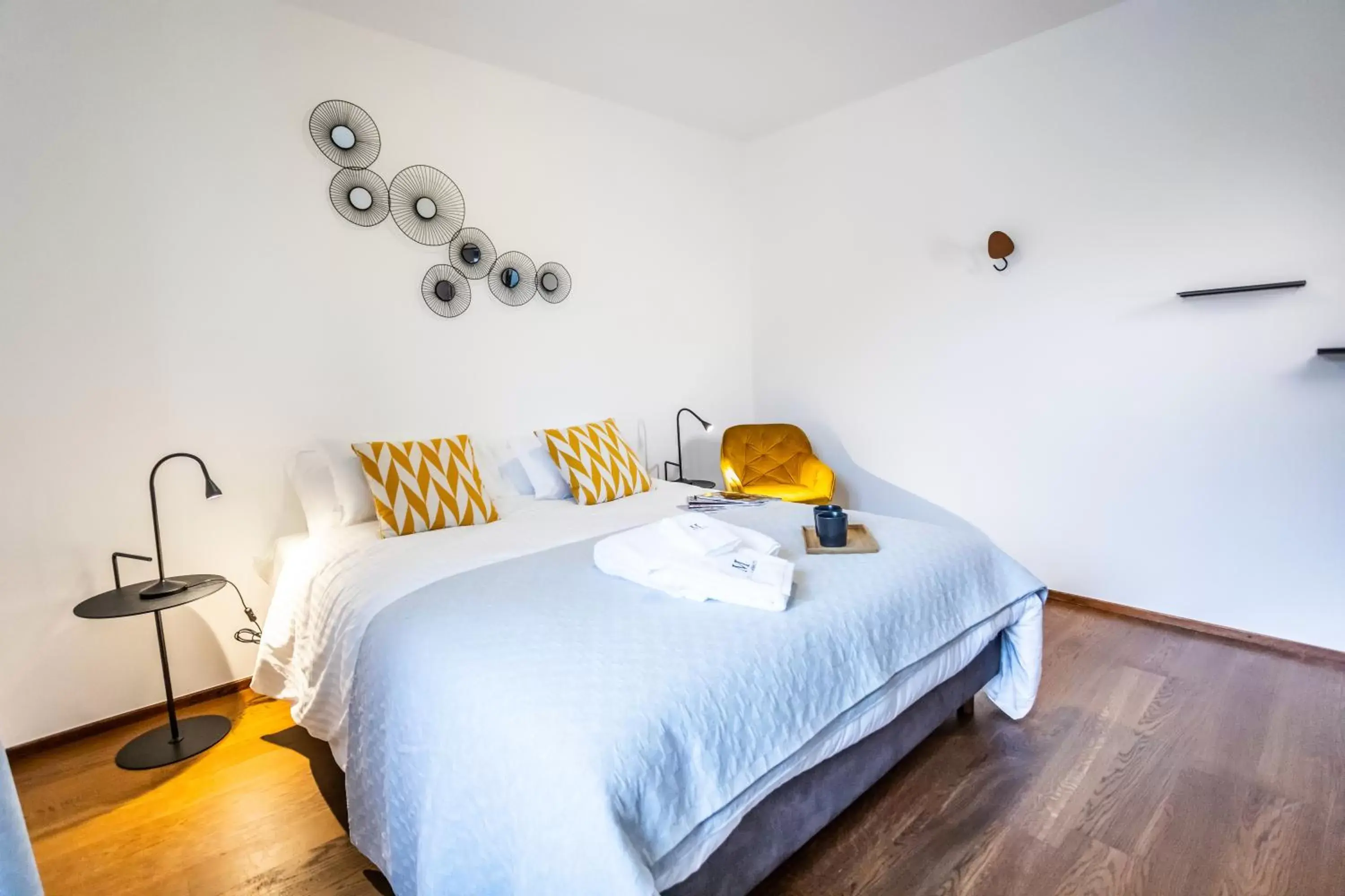 Bed in Villa Muralto Rooms & Garden