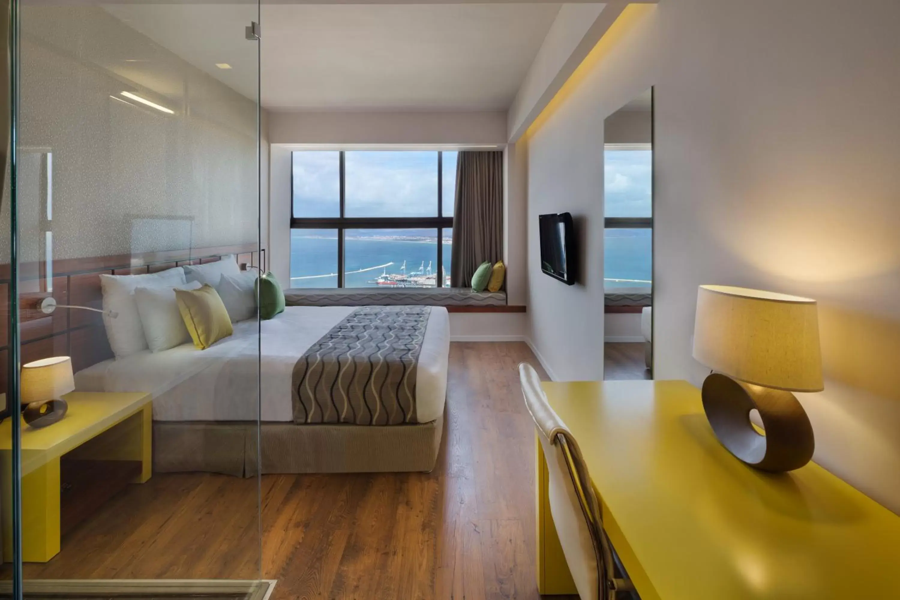 Photo of the whole room in Haifa Bay View Hotel By AFI Hotels