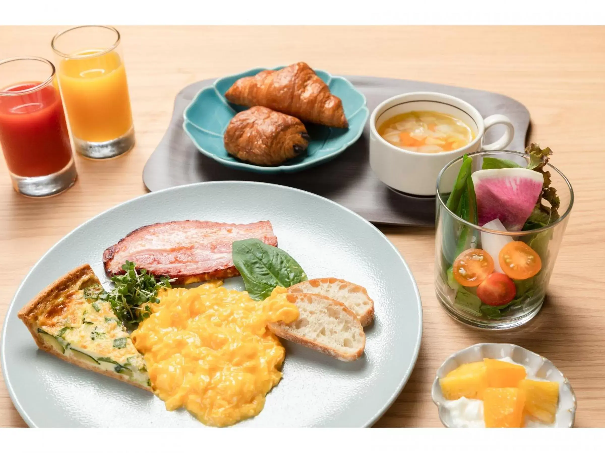 Breakfast in Hotel Torifito Kashiwanoha