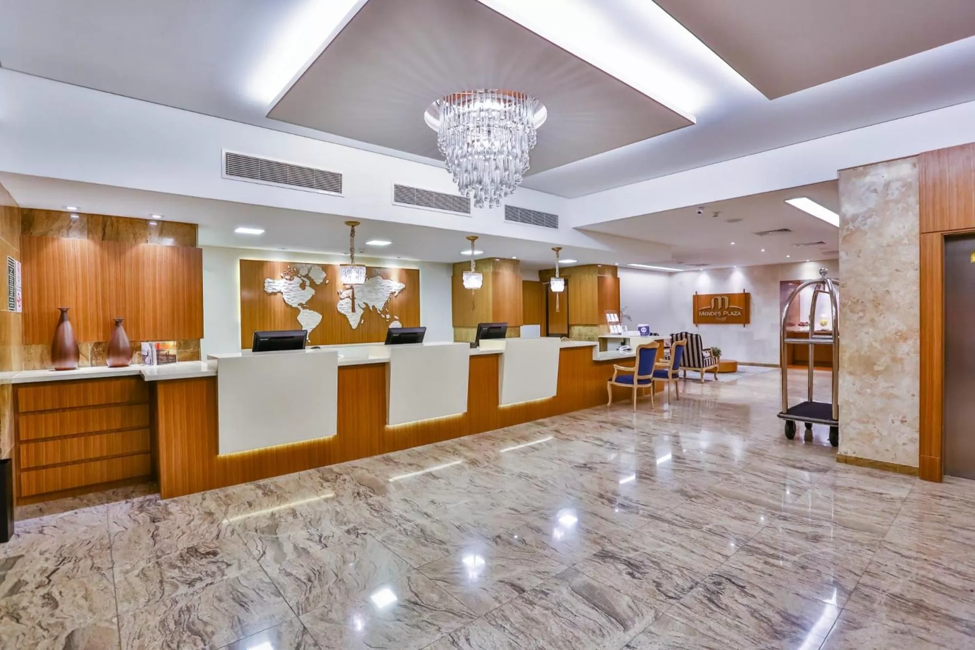 Area and facilities in Bourbon Convention Hotel Santos