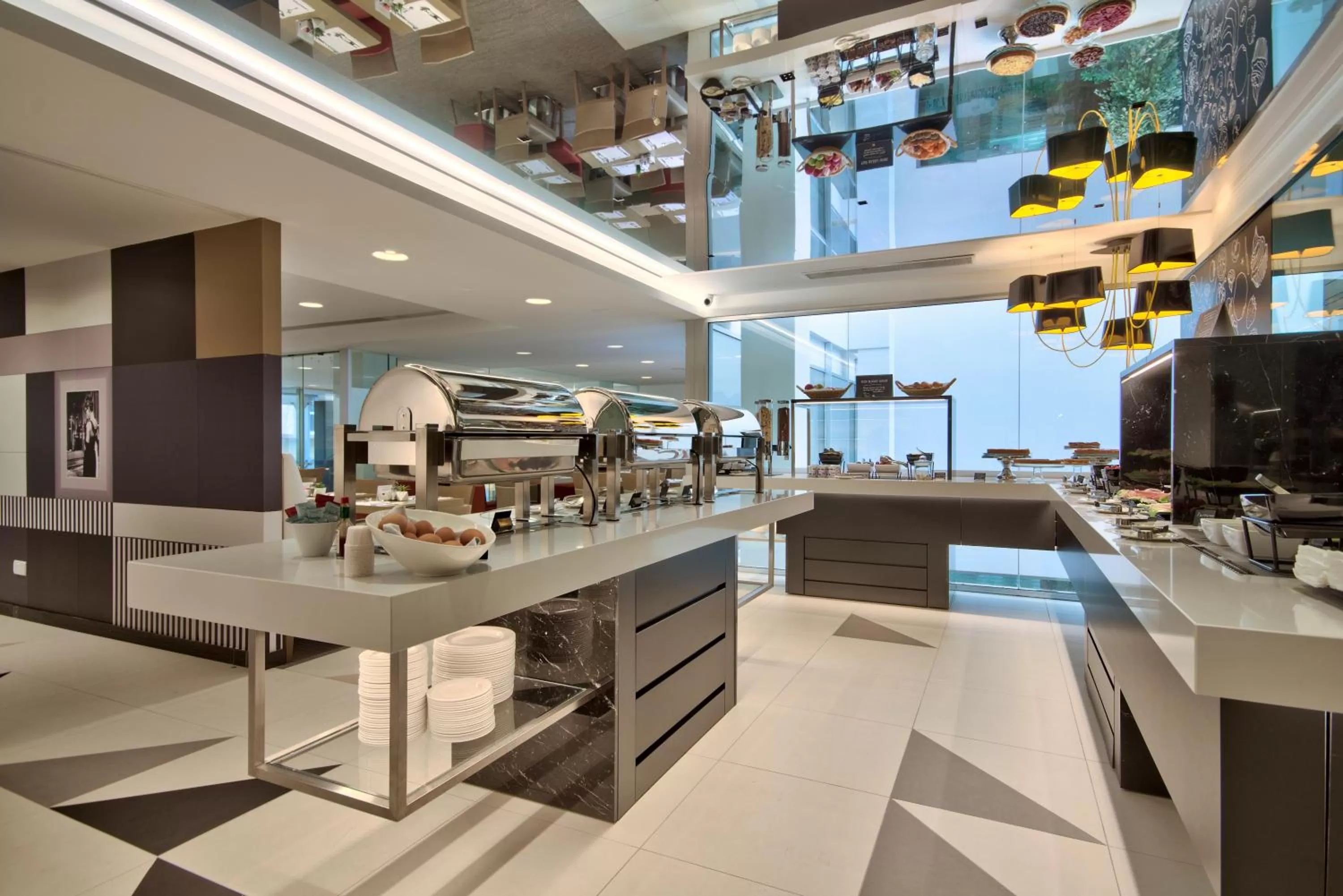 Buffet breakfast in Hotel Valentina