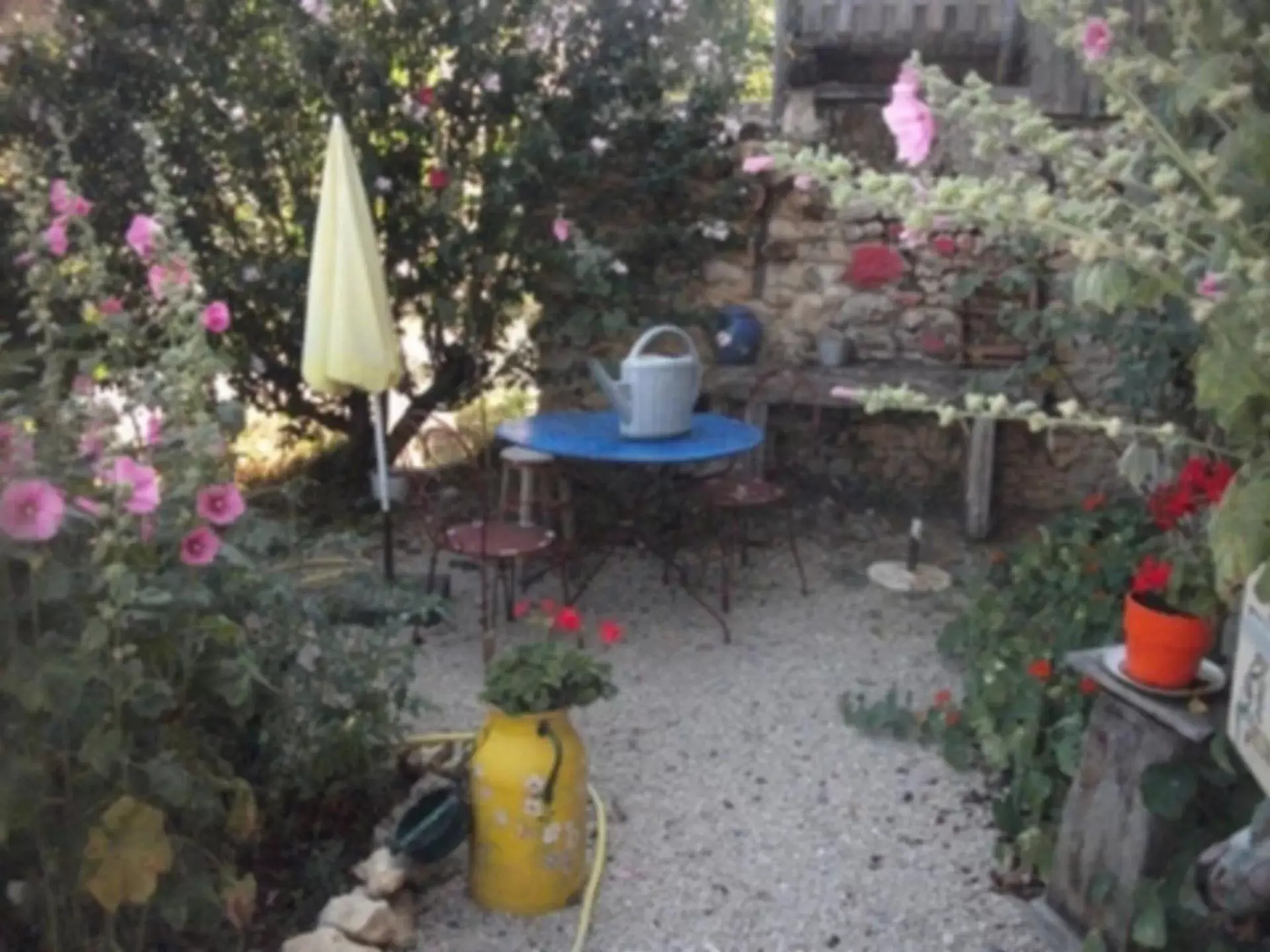 Patio in Chambre d'hôtes