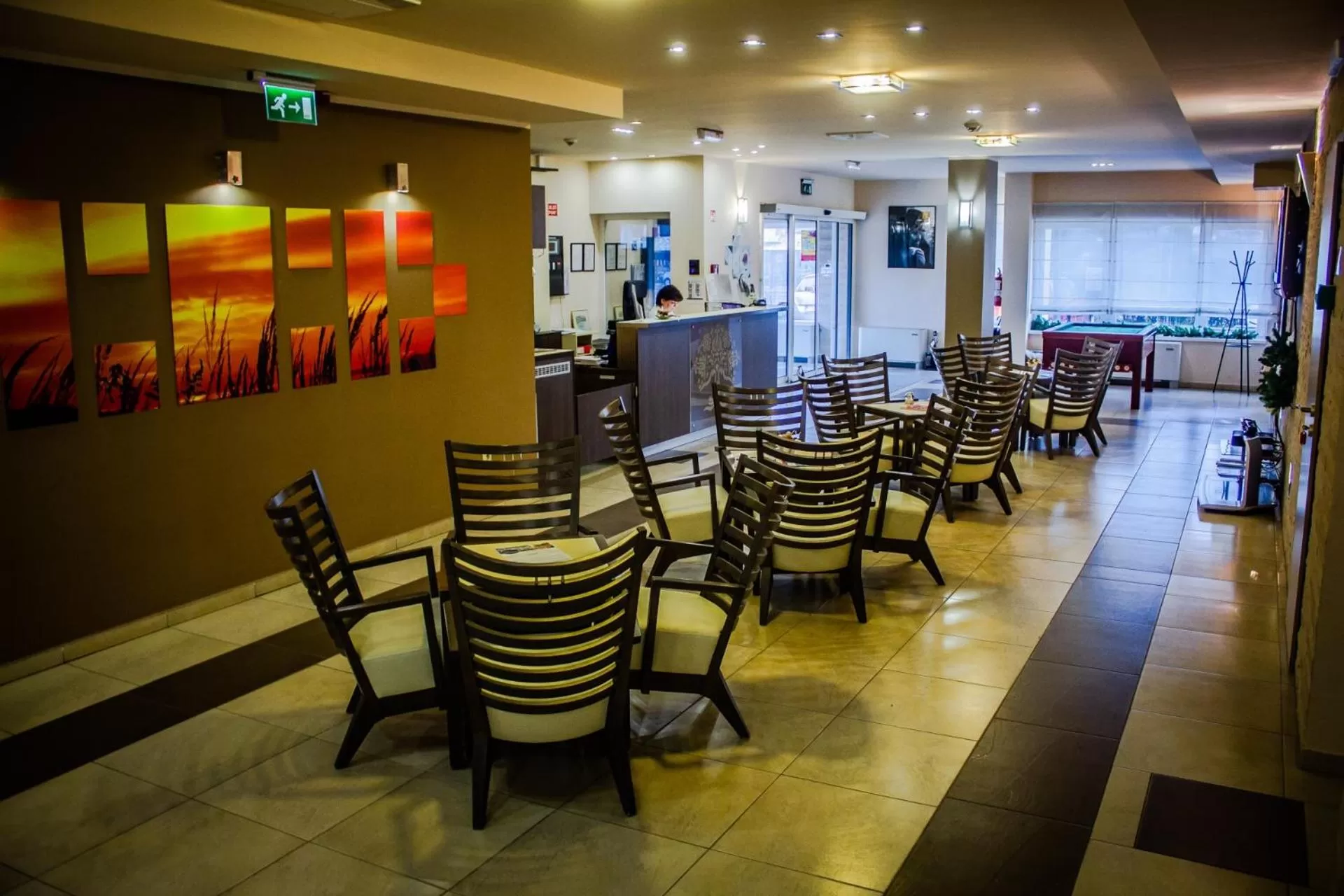 Lobby or reception in Harmónia Hotel Sárvár