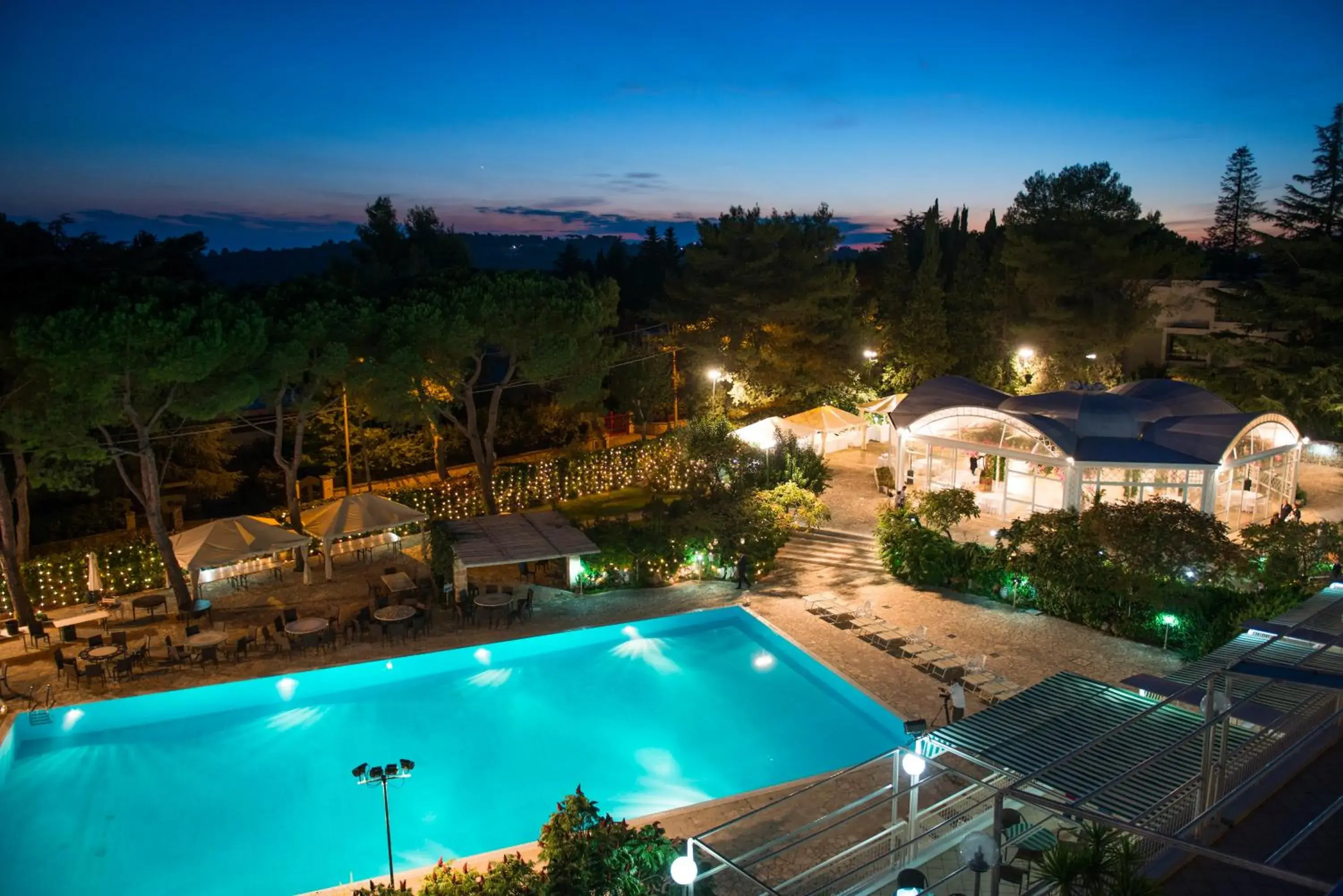 Pool View in Hotel Sierra Silvana