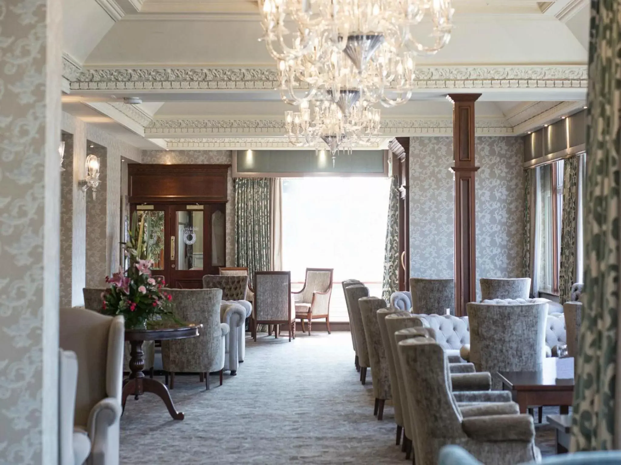Lobby or reception, Restaurant/Places to Eat in Carrickdale Hotel & Spa