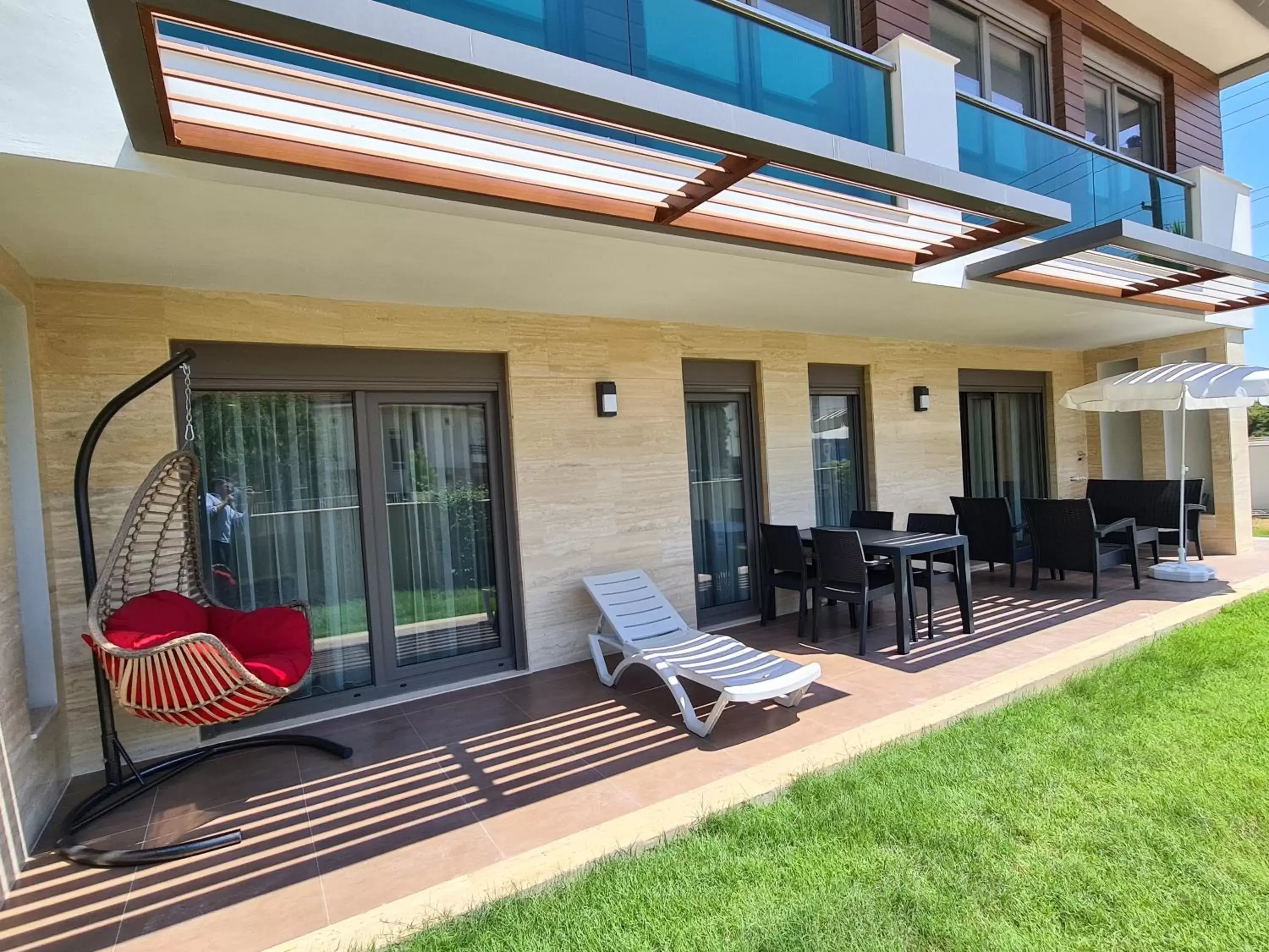 Patio in Veranda Suites