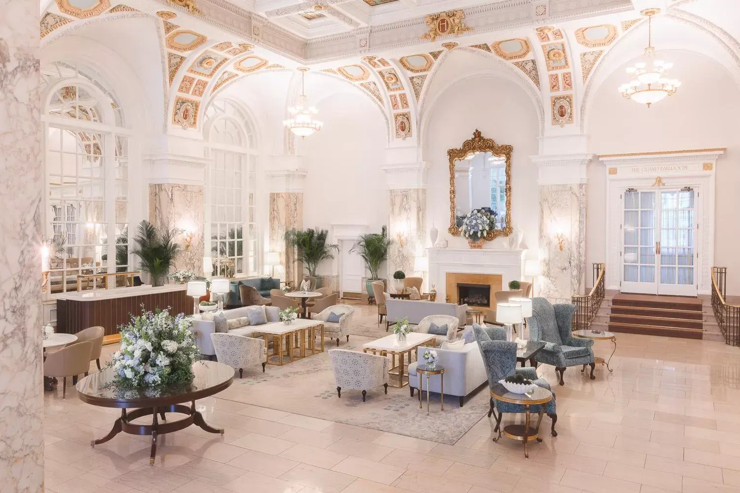 Lobby or reception in The Hermitage Hotel Lobby or reception in The Hermitage Hotel