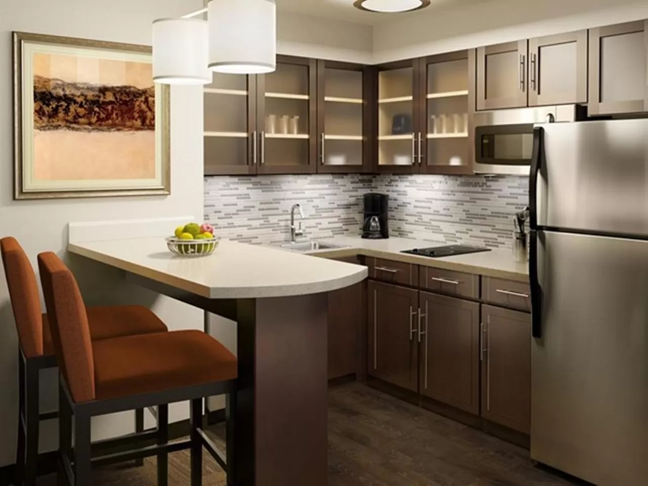 Kitchen or kitchenette in Staybridge Suites Miamisburg by IHG
