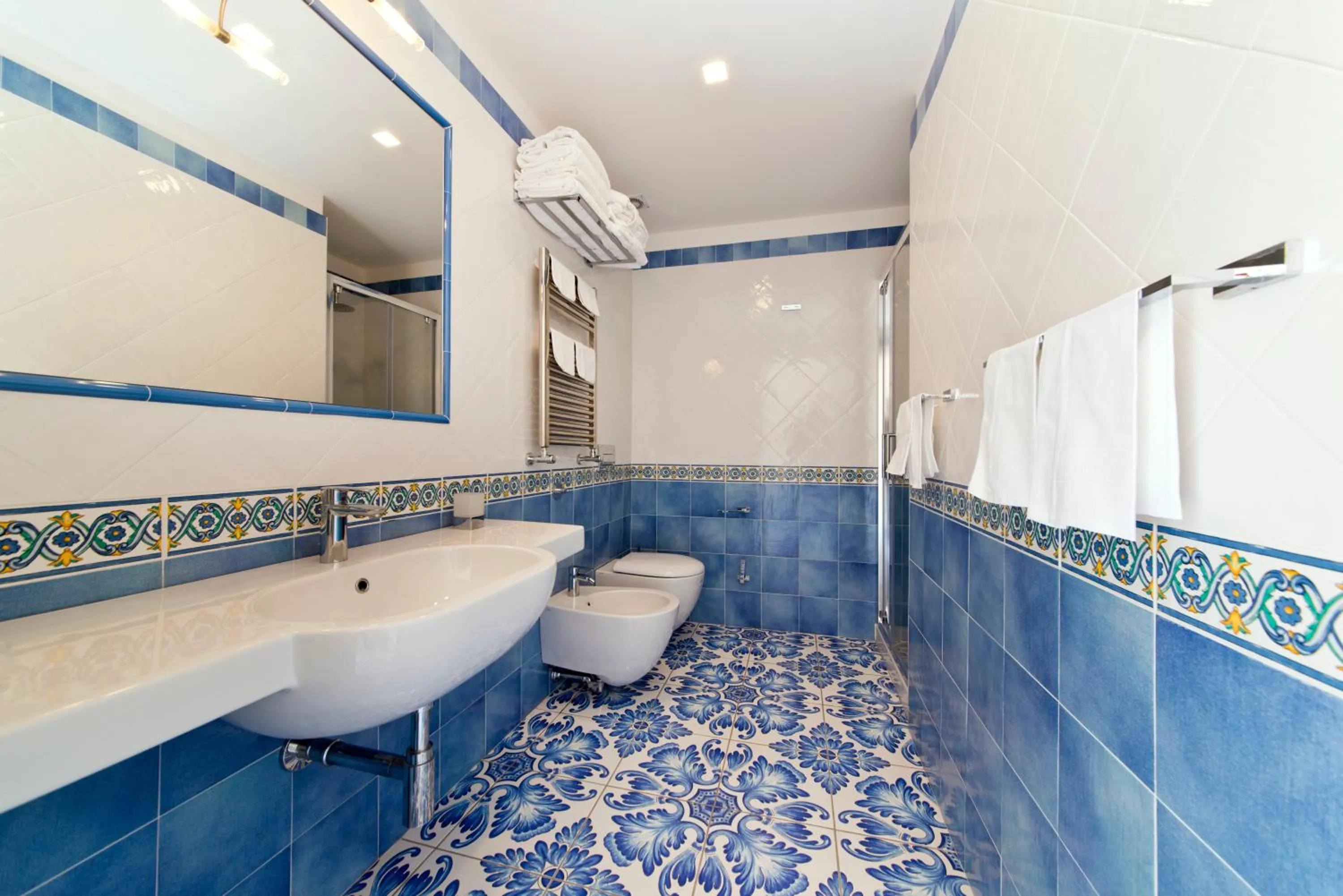 Bathroom in Le Canne Family Resort & Spa