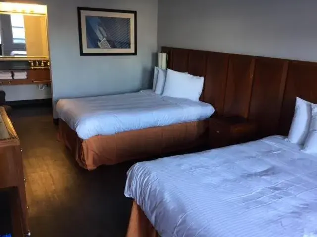 Bed in Extend-a-Suites Phoenix