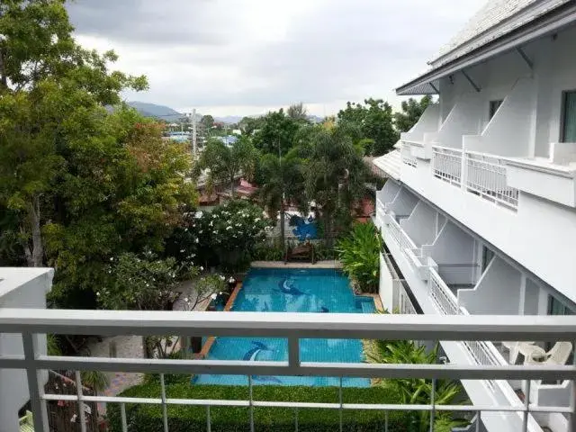 Pool View in Baan Suksiri Hotel (SHA Extra Plus)