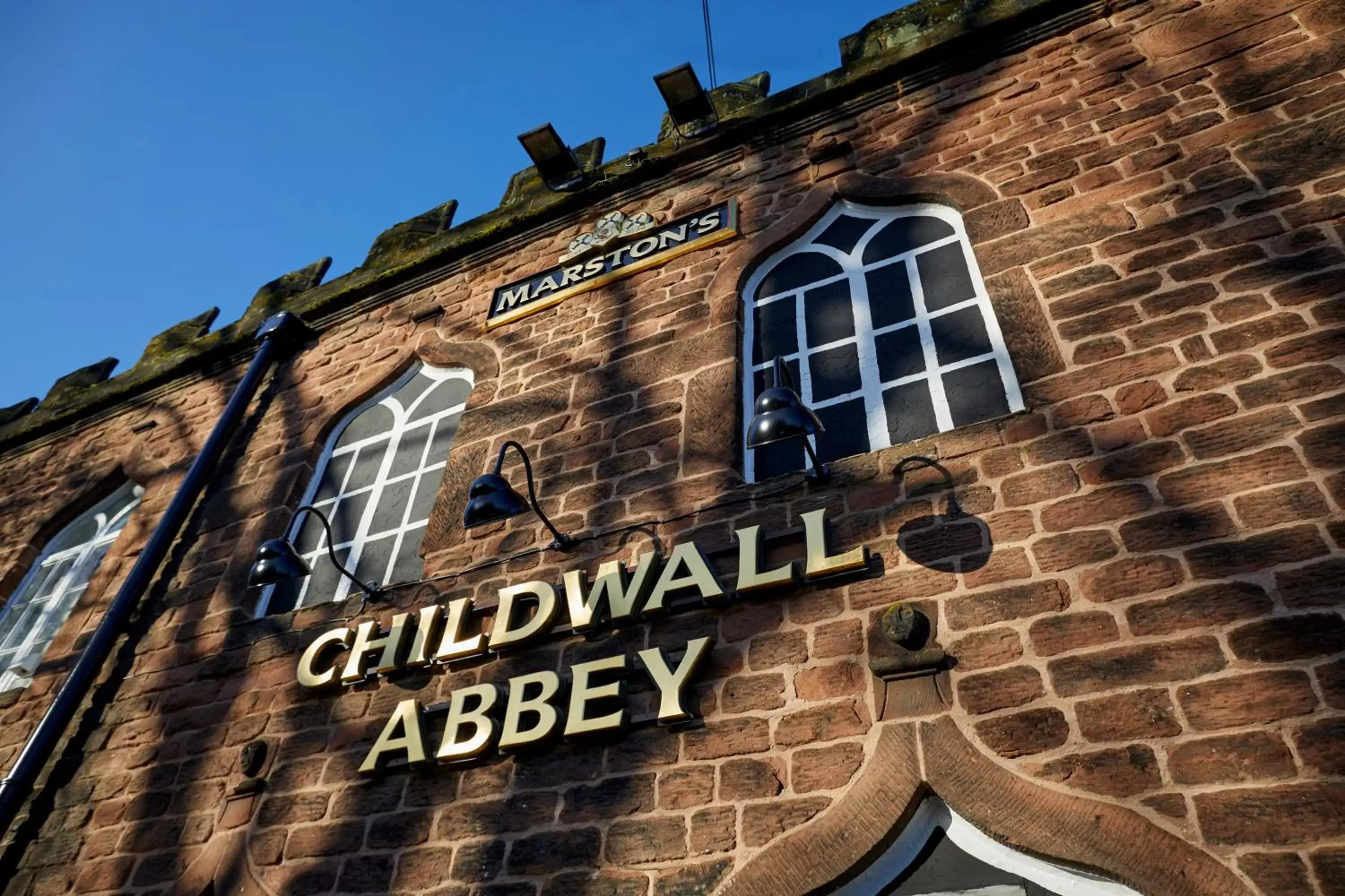 Property logo or sign, Property Building in Childwall Abbey, Liverpool by Marston's Inns
