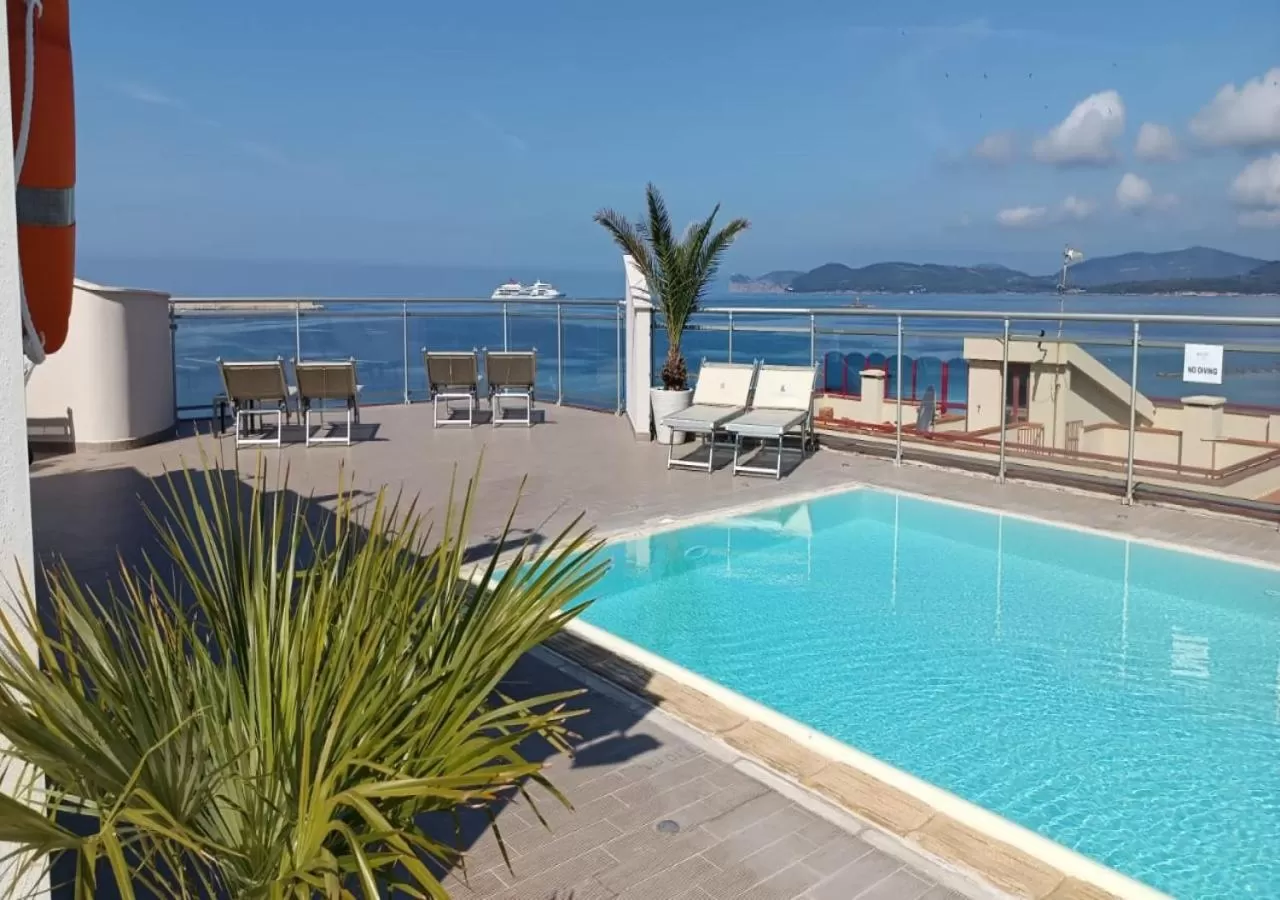 Pool view in Alma di Alghero Hotel