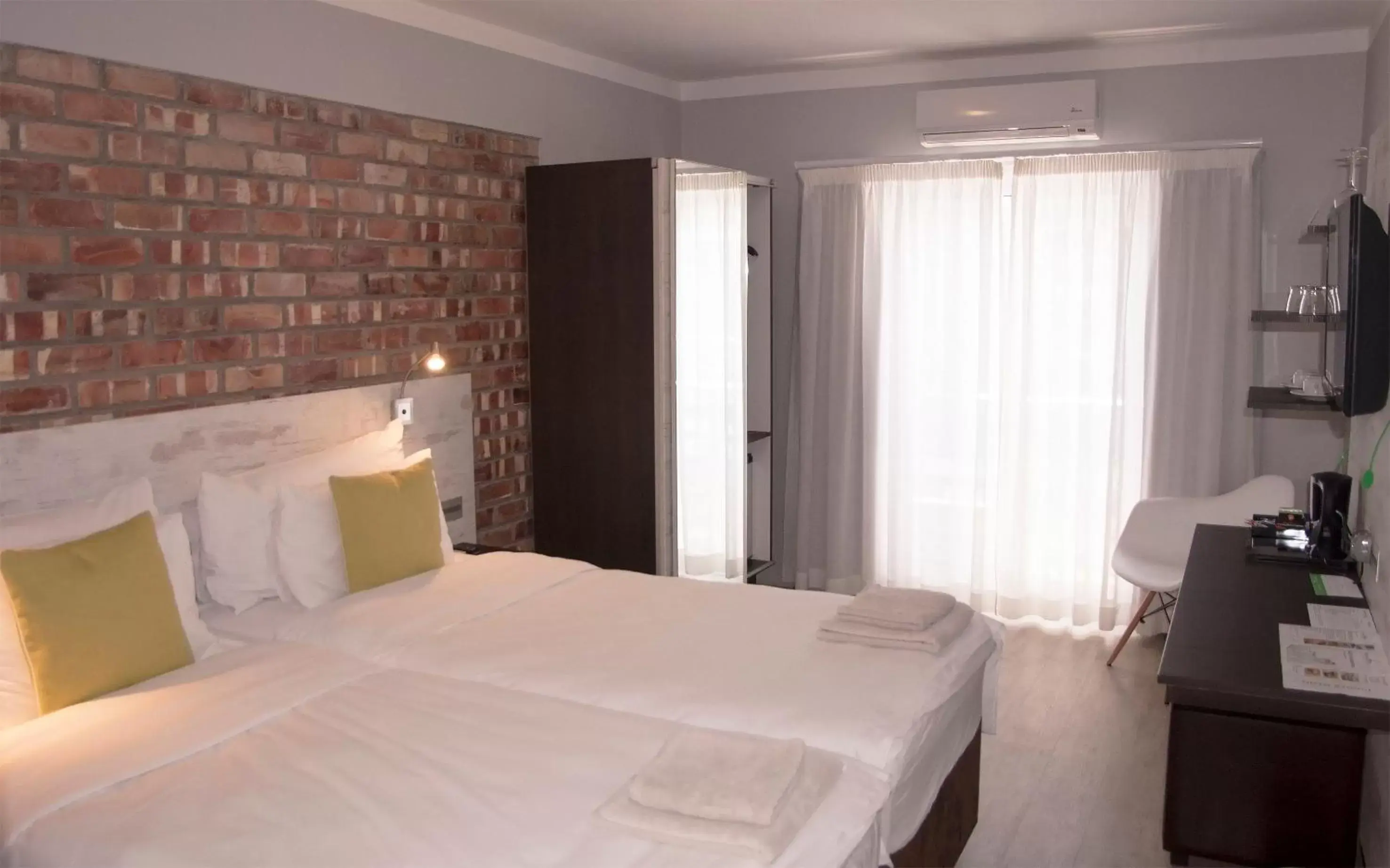 Bed in Swakopmund Plaza Hotel