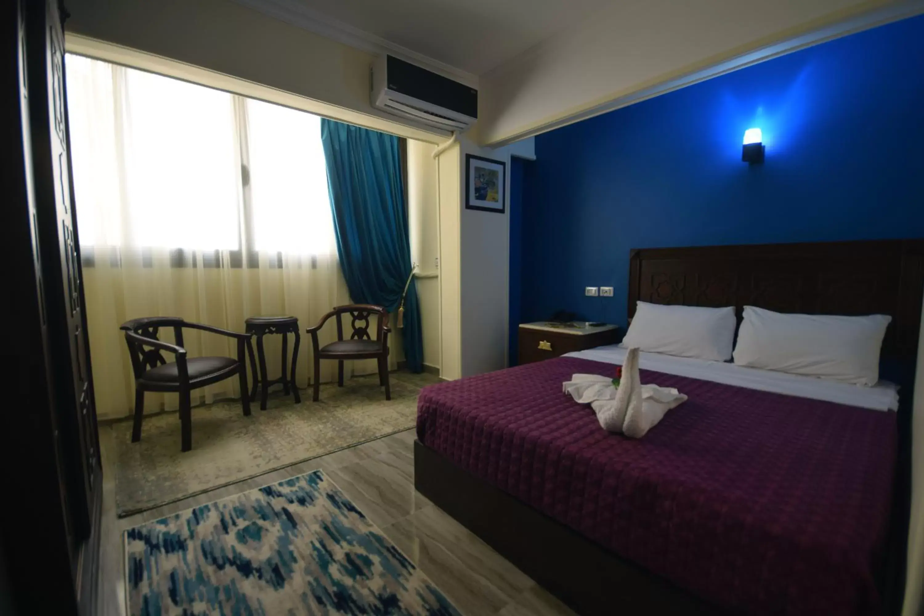 Bed in Amin Hotel