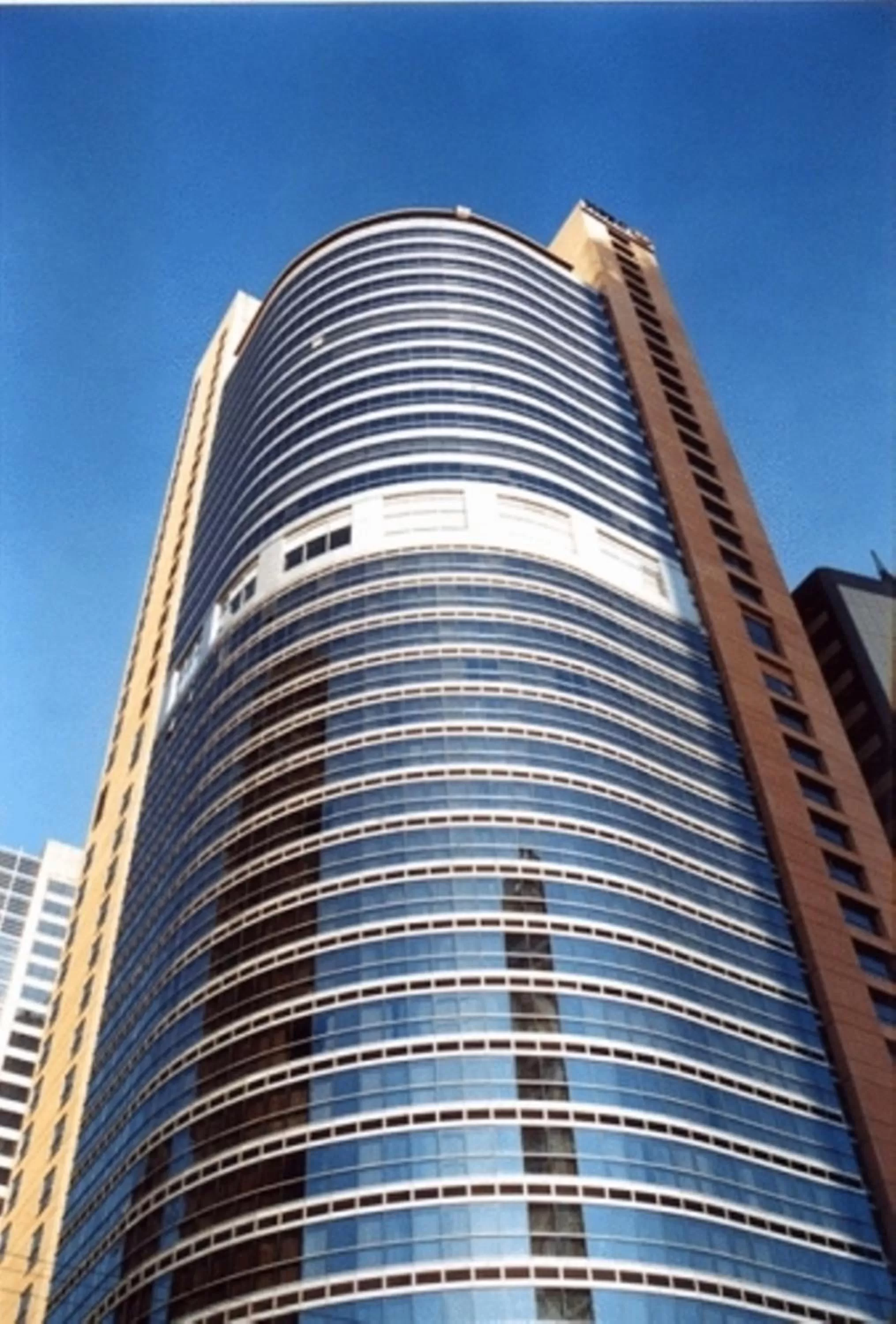 Facade/entrance in Discovery Suites Manila, Philippines