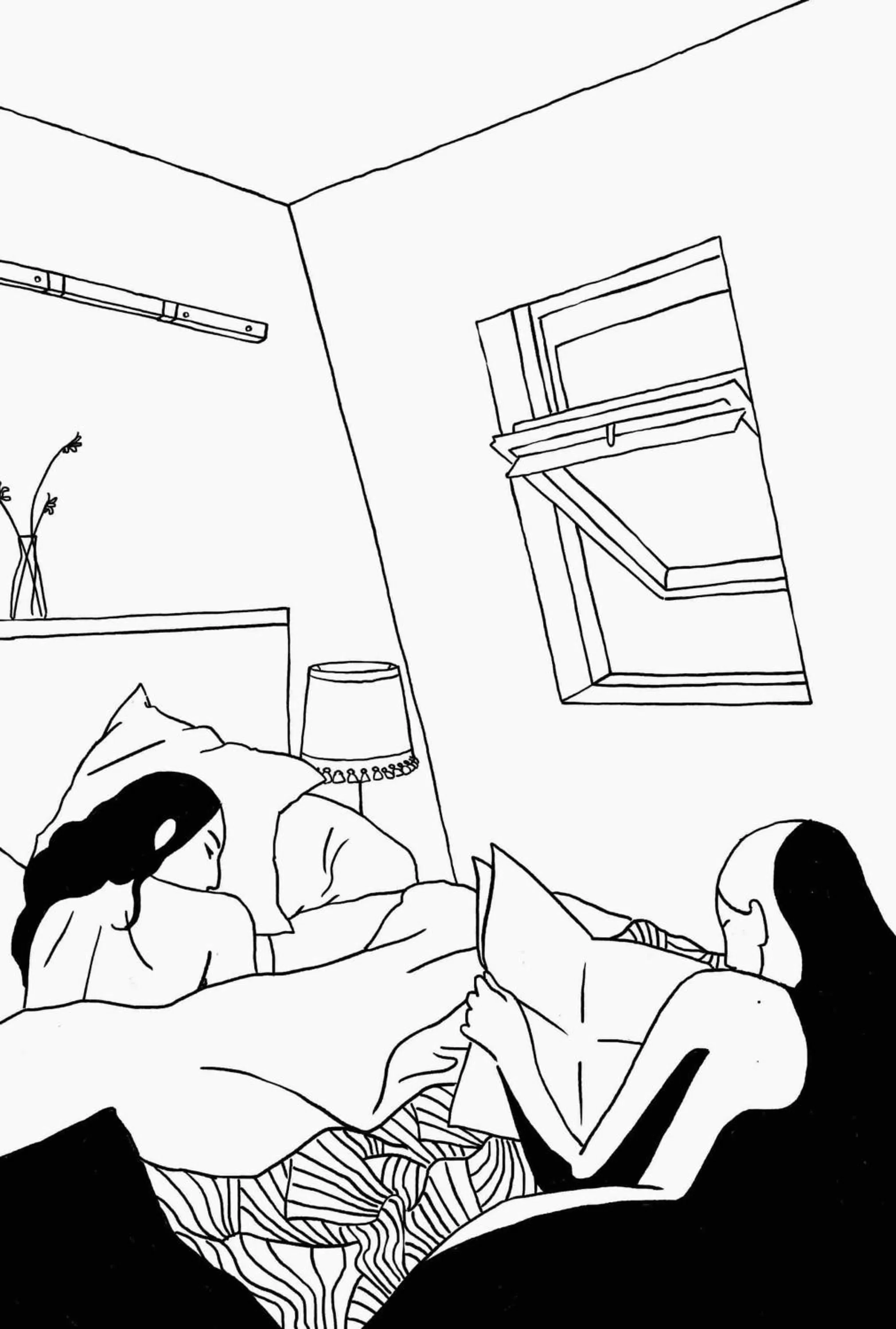 Bedroom, Bed in Hôtel La Nouvelle République & Hammam