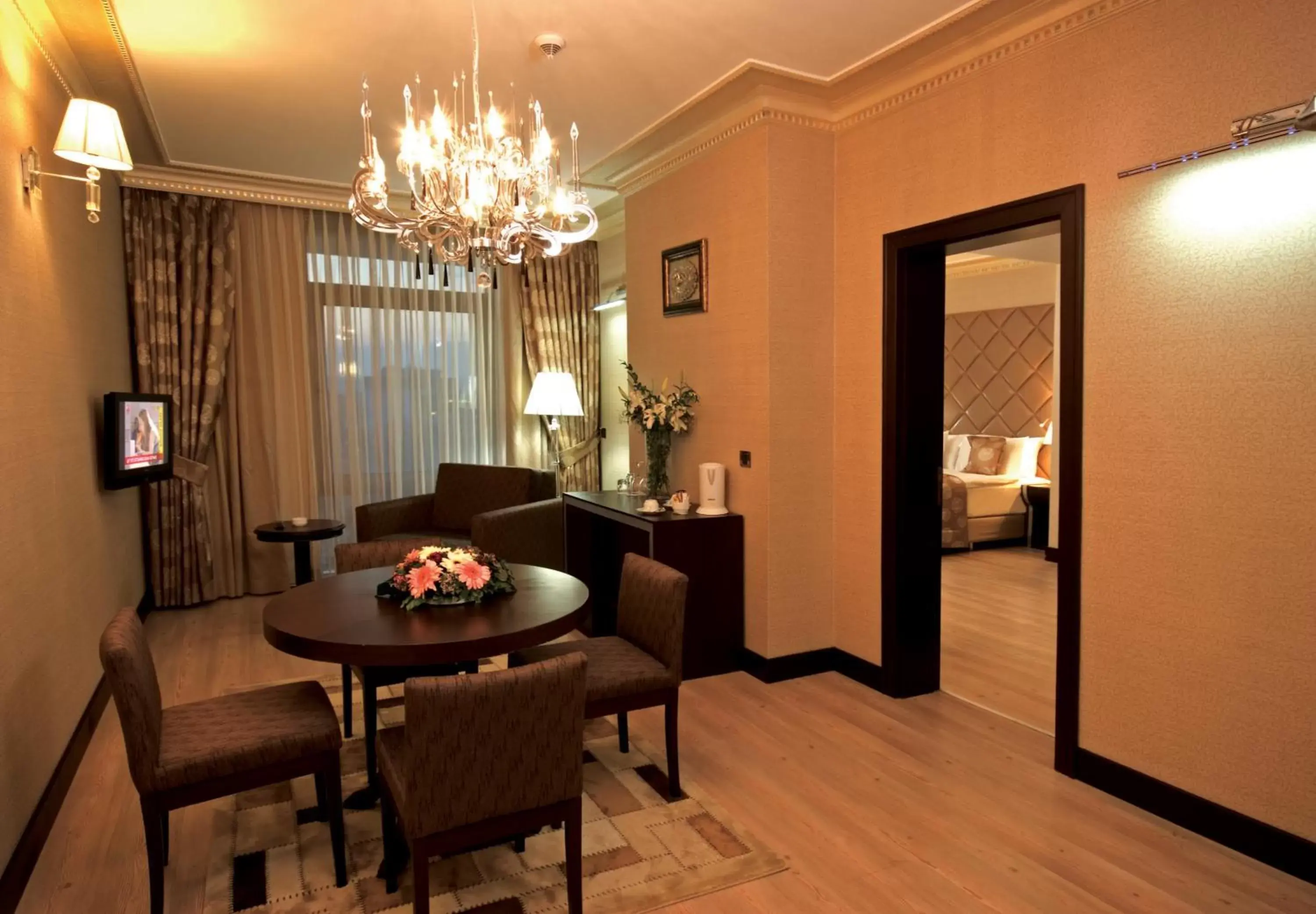 Living room, Dining Area in Eser Premium Hotel & Spa