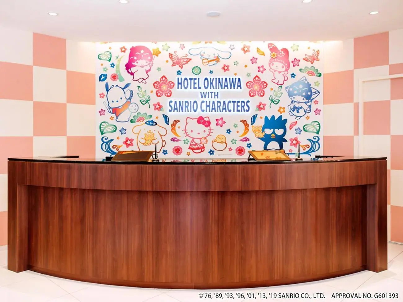 Lobby or reception, Lobby/Reception in Hotel Okinawa With Sanrio Characters