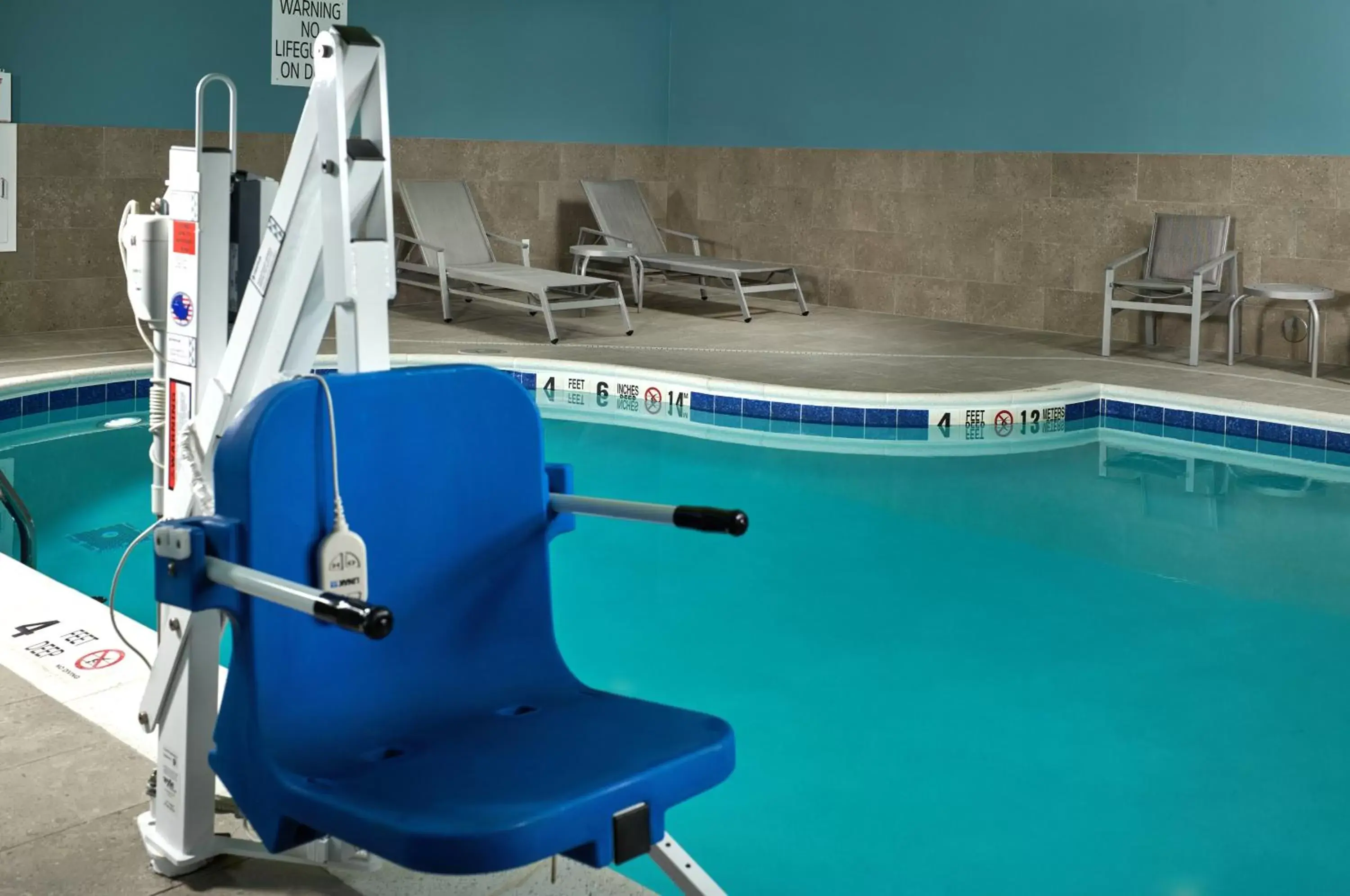 Swimming pool, Pool View in Holiday Inn Express - Lockport, an IHG Hotel