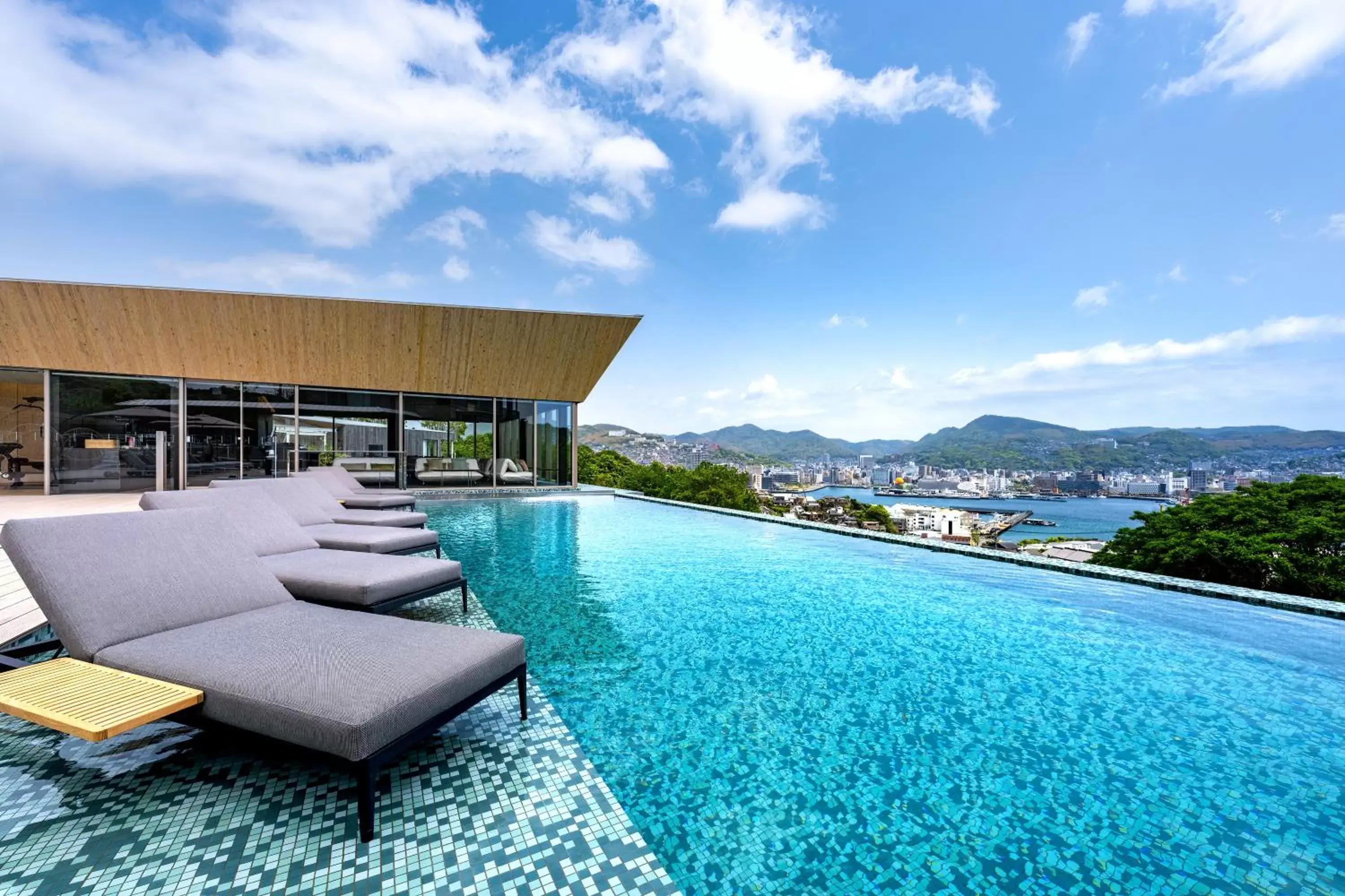 View (from property/room), Swimming Pool in Garden Terrace Nagasaki Hotel & Resort