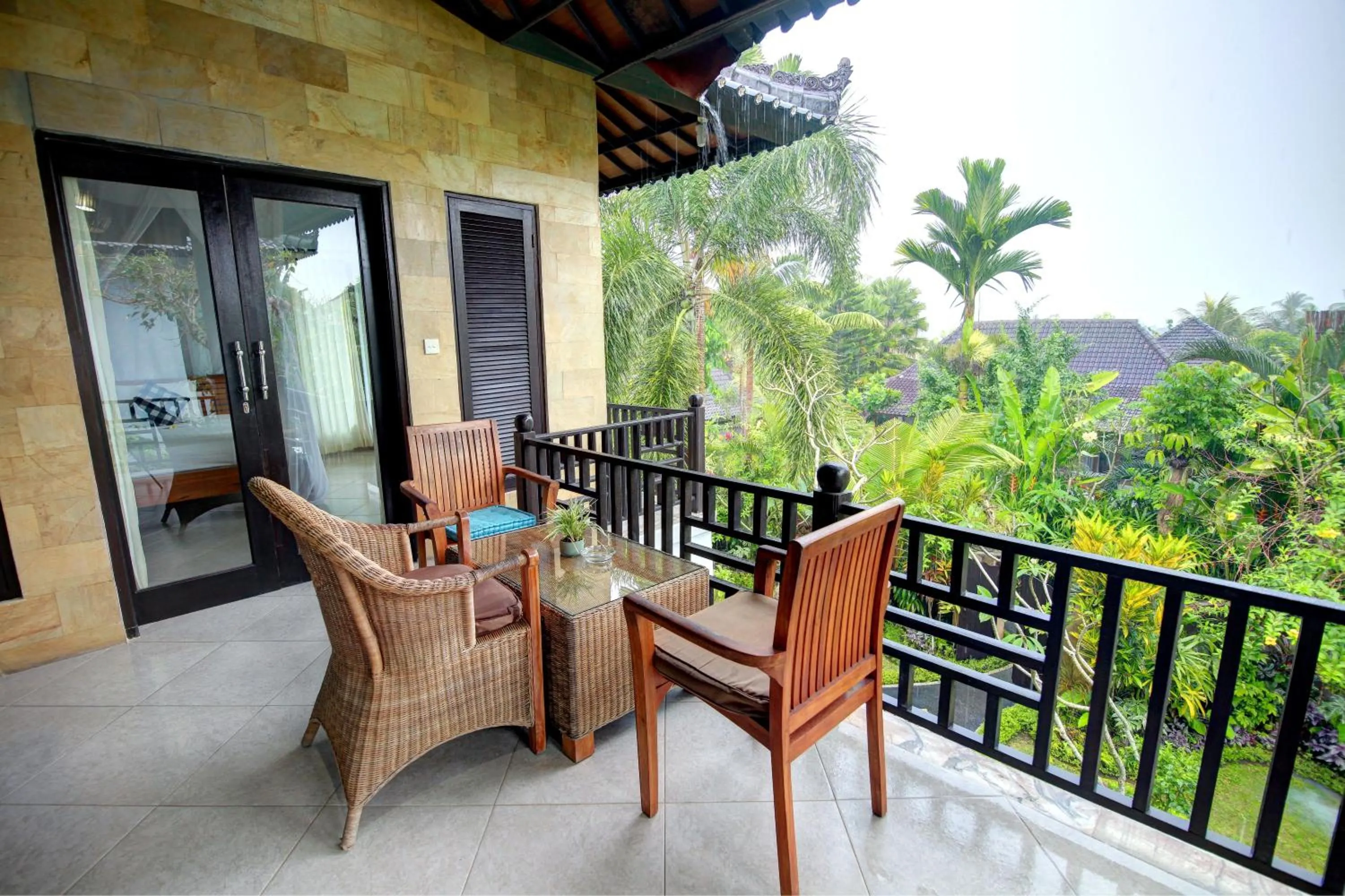 Balcony/Terrace in Bali Dream Resort Ubud