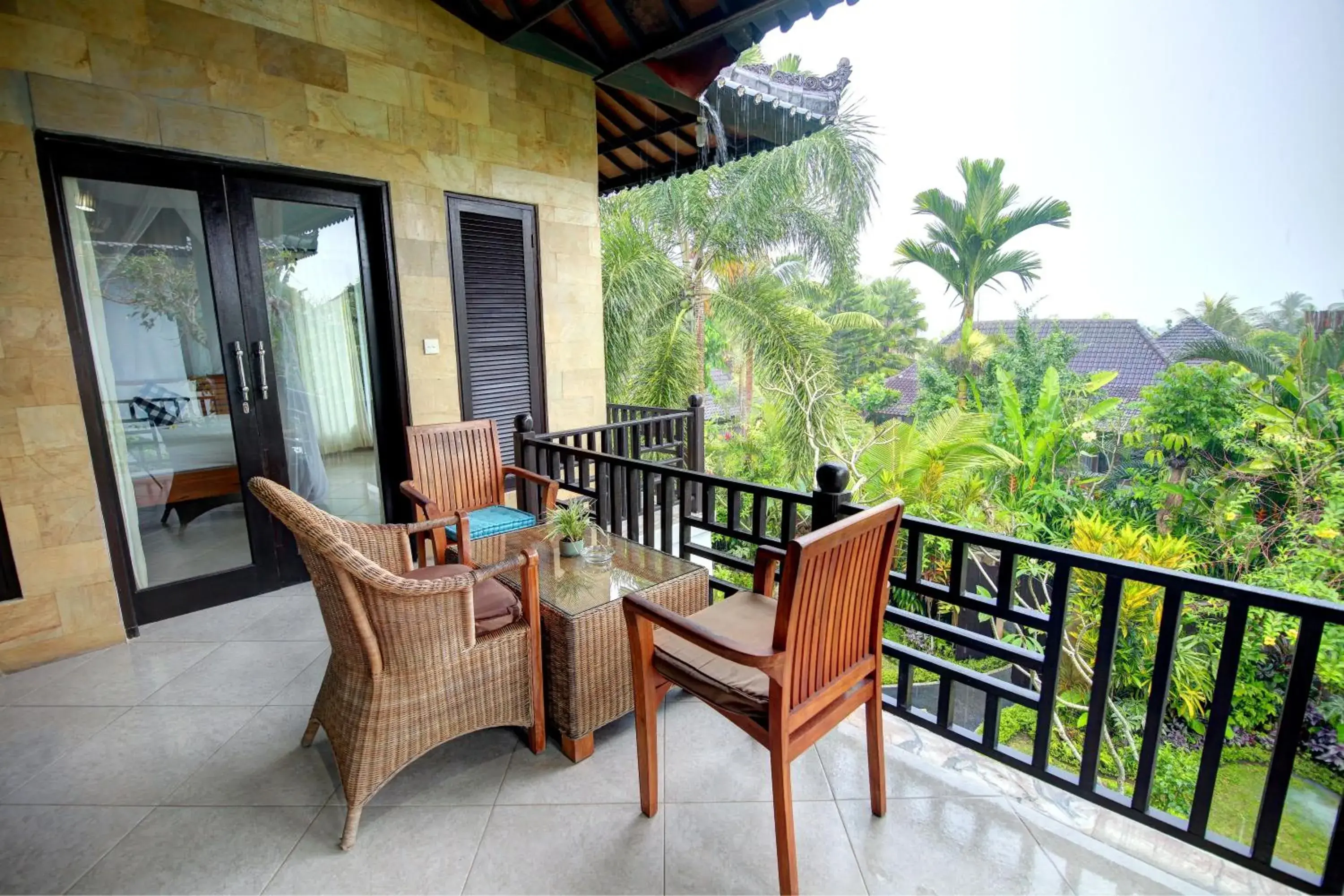Balcony/Terrace in Bali Dream Resort Ubud by Mahaputra