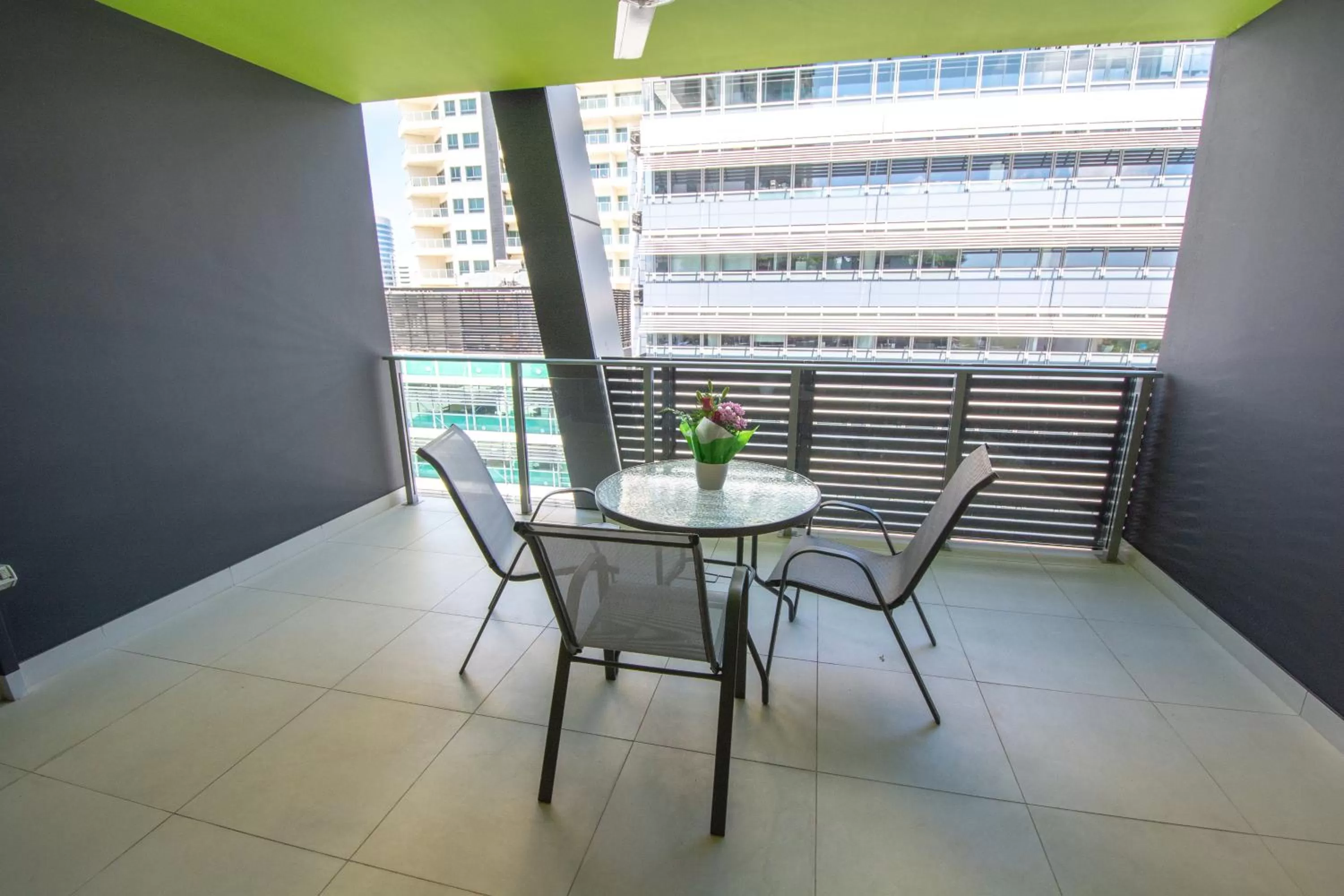 Patio in Magnum Serviced Apartments