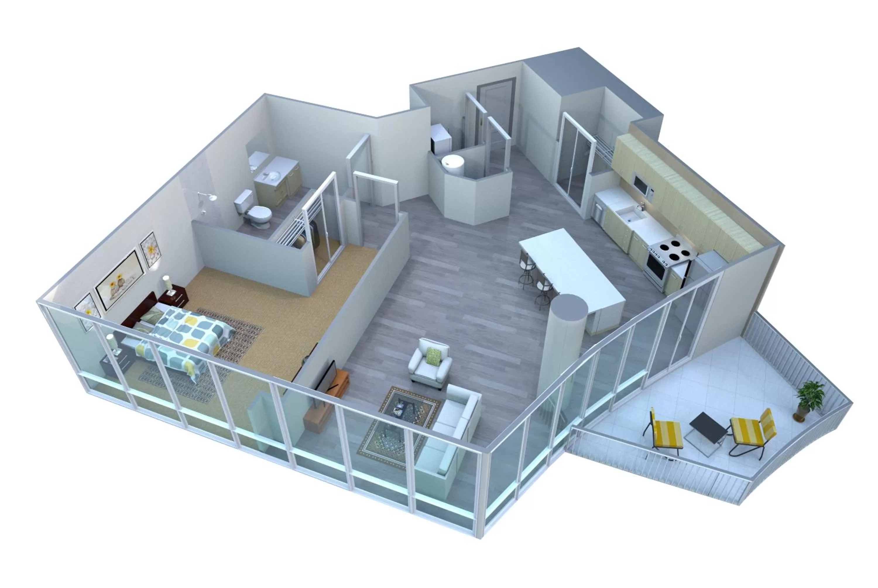 Floor plan in Placemakr Premier SoBro