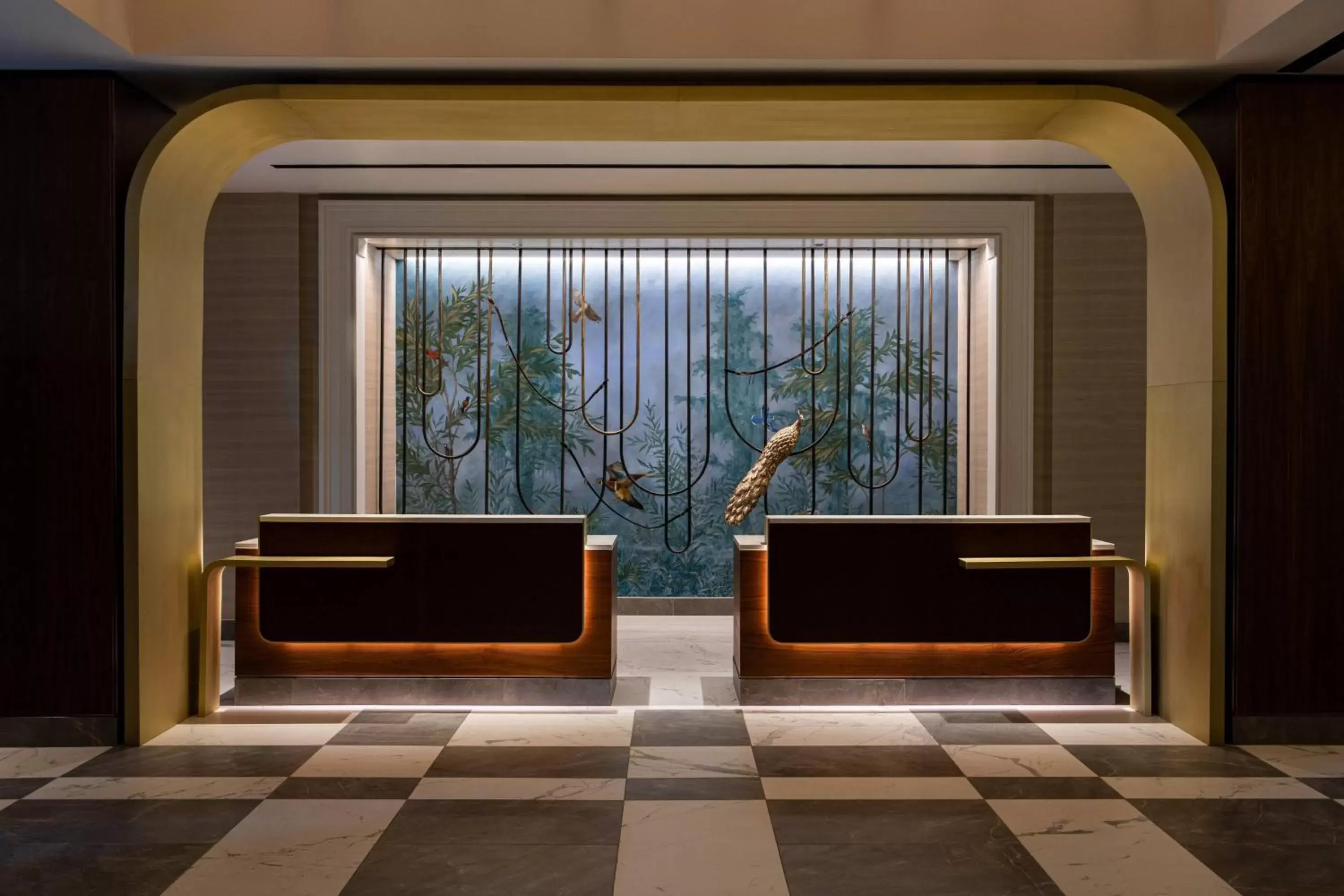 Lobby or reception in JW Marriott Atlanta Buckhead