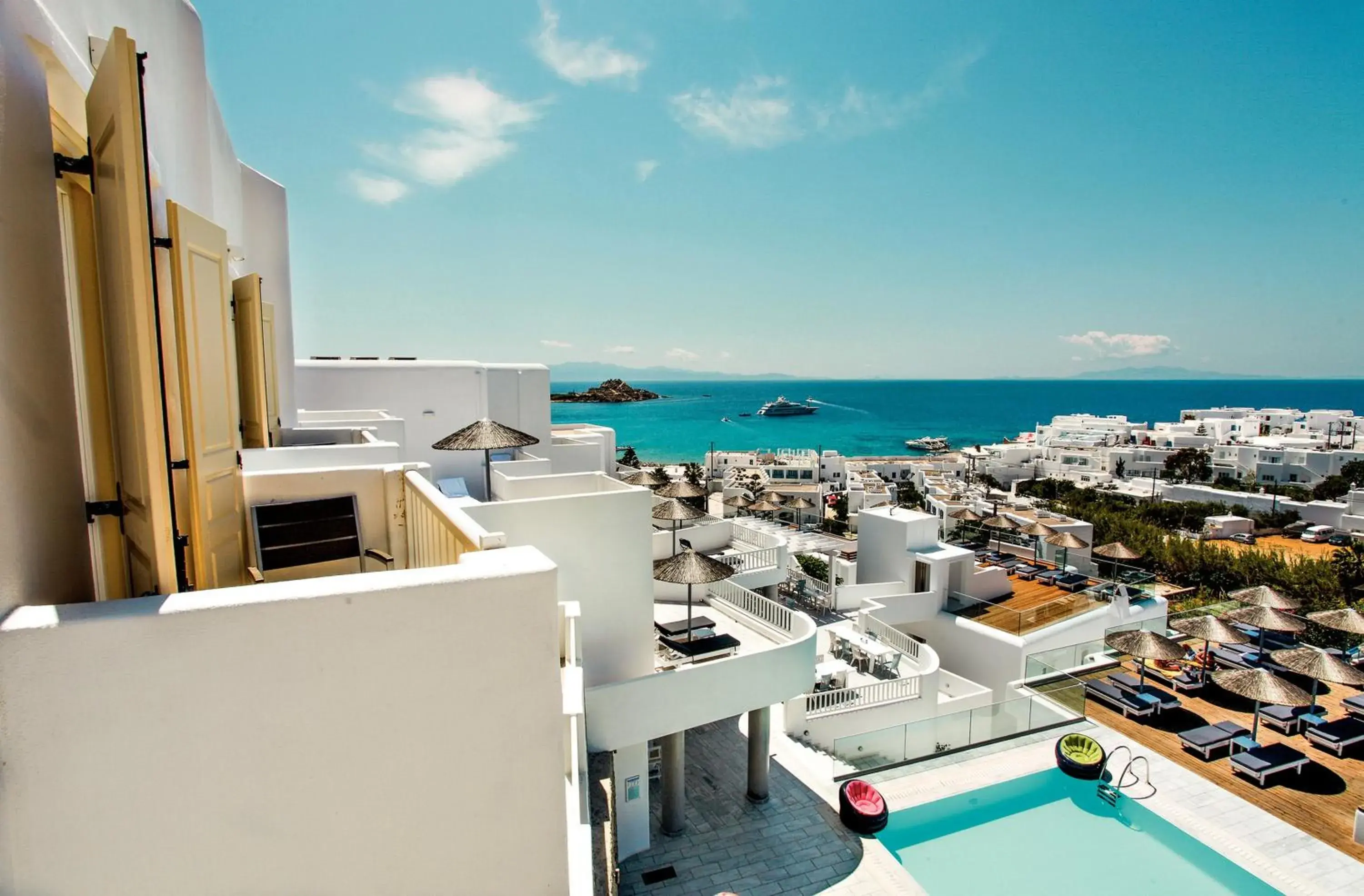 Property building, Pool View in The George Hotel Mykonos