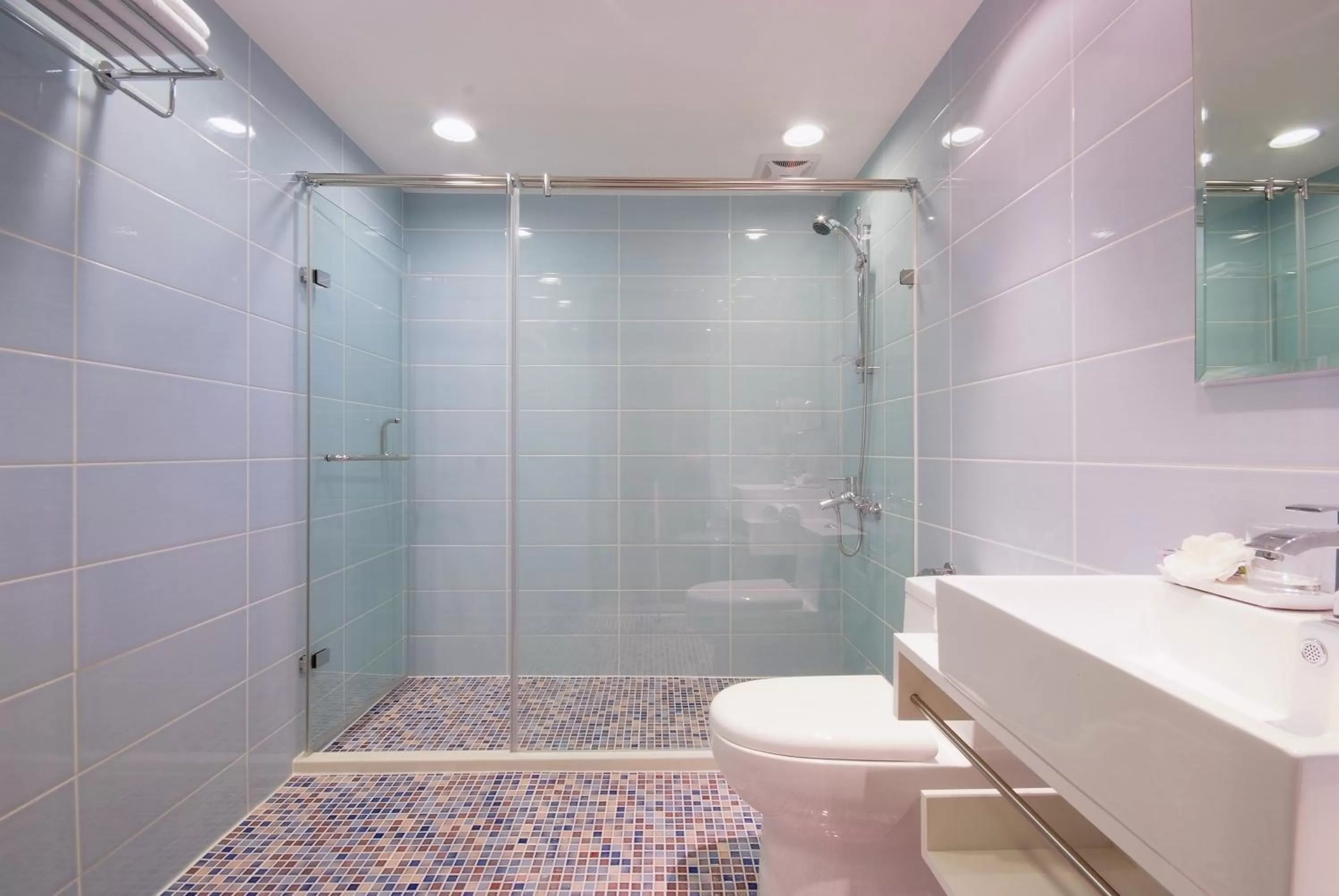 Shower in Hotel Leisure 台中輕行旅