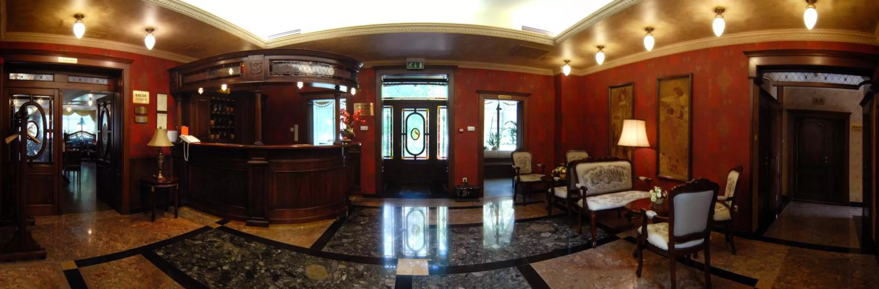 Property building in Villa Hotel