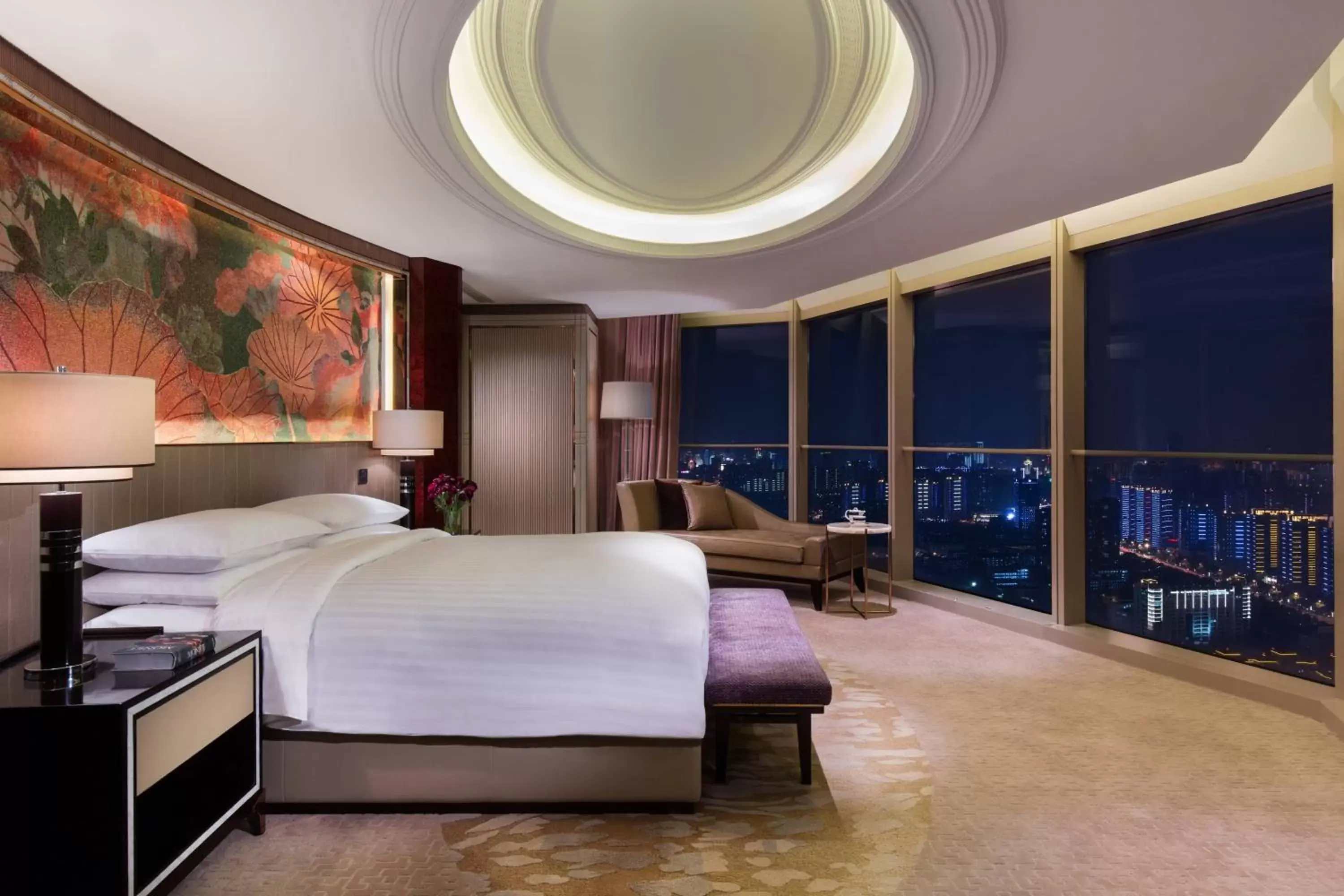 Bedroom in Changzhou Marriott Hotel