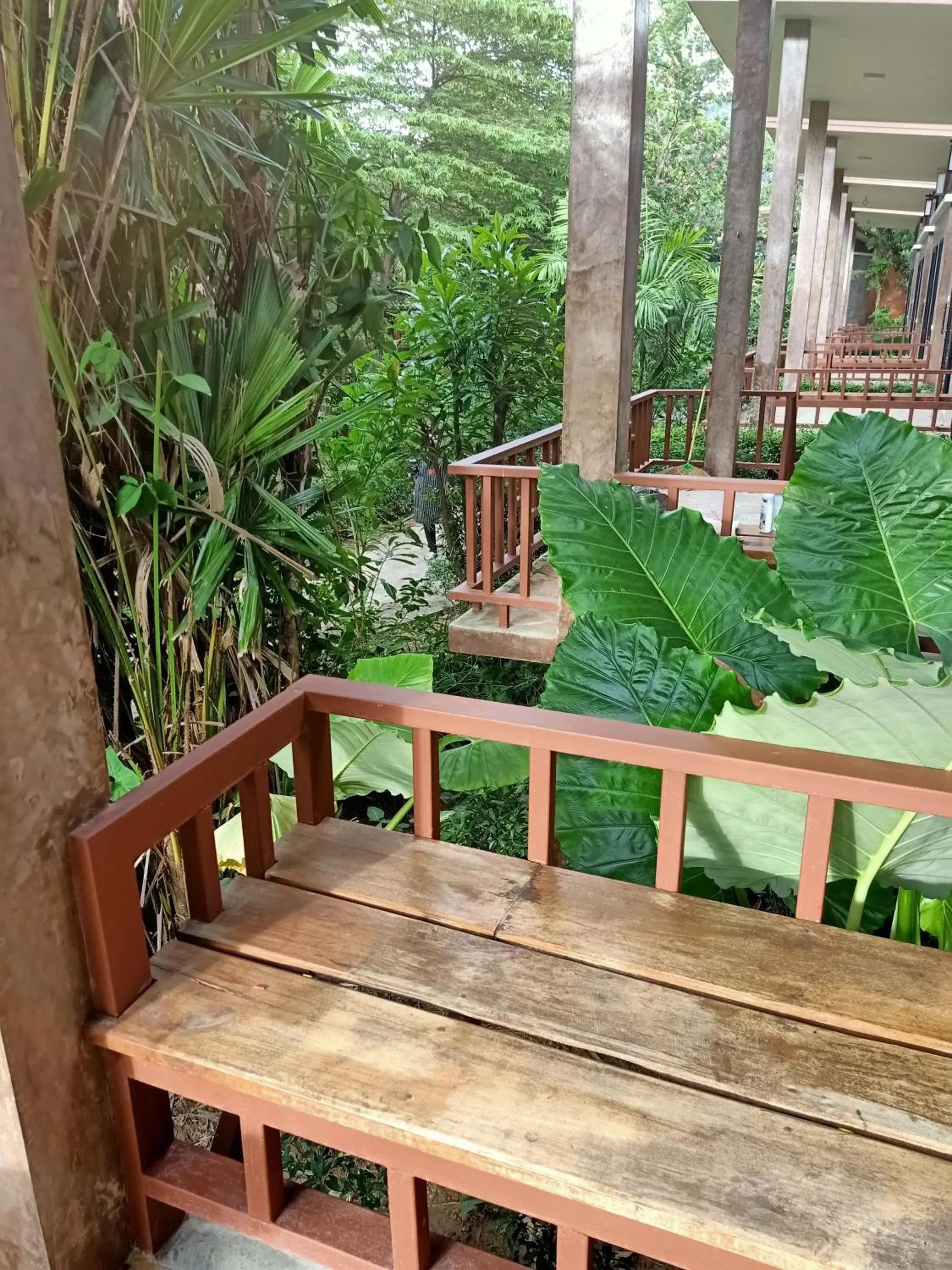 Balcony/Terrace in Lanta Pearl Beach Resort