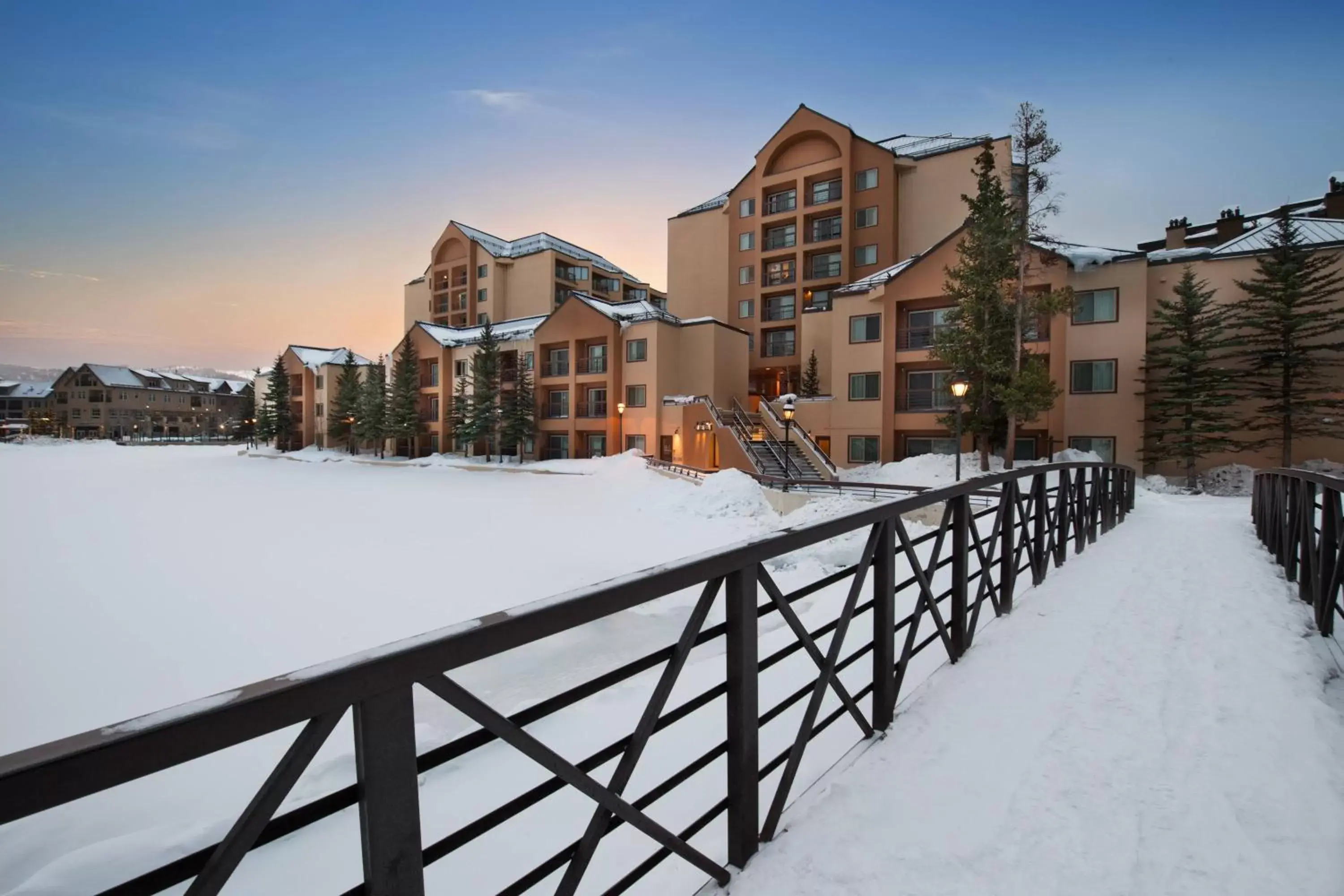 Property building, Winter in Marriott's Mountain Valley Lodge at Breckenridge