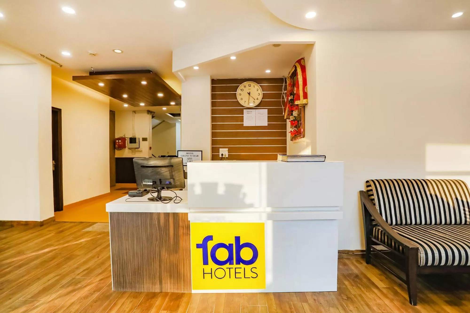 Lobby or reception, Lobby/Reception in FabHotel Hexa Ghaziabad