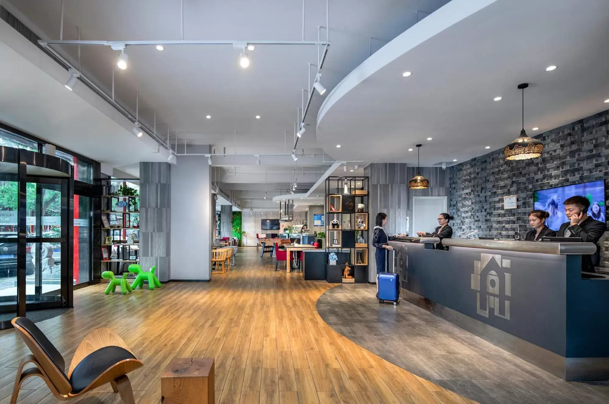 Lobby or reception in Campanile Xi'an Bell Tower Huimin Street Lobby or reception in Campanile Xi'an Bell Tower Huimin Street