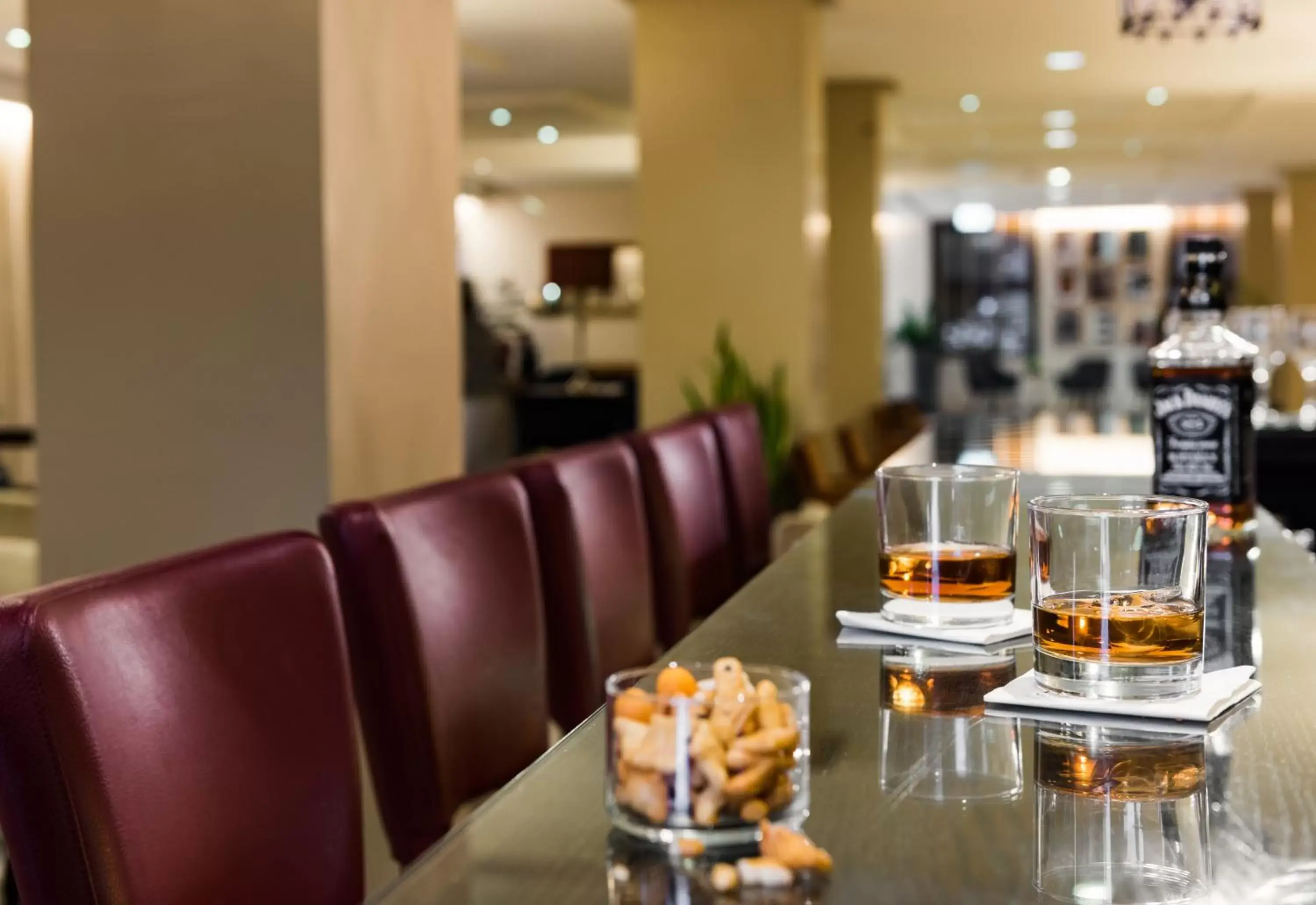 Lounge or bar, Restaurant/Places to Eat in Prima Royale Hotel