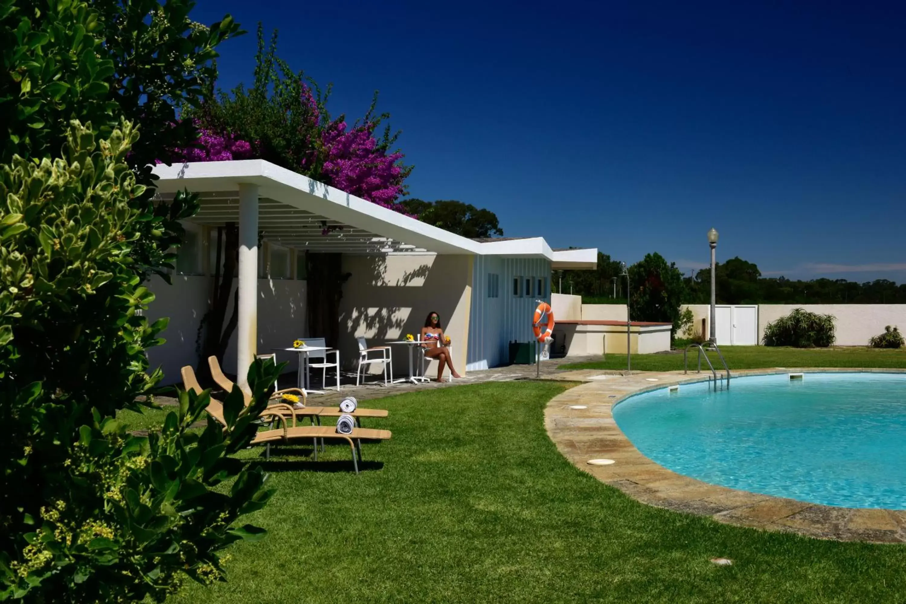 Swimming pool, Garden in Pousada da Ria