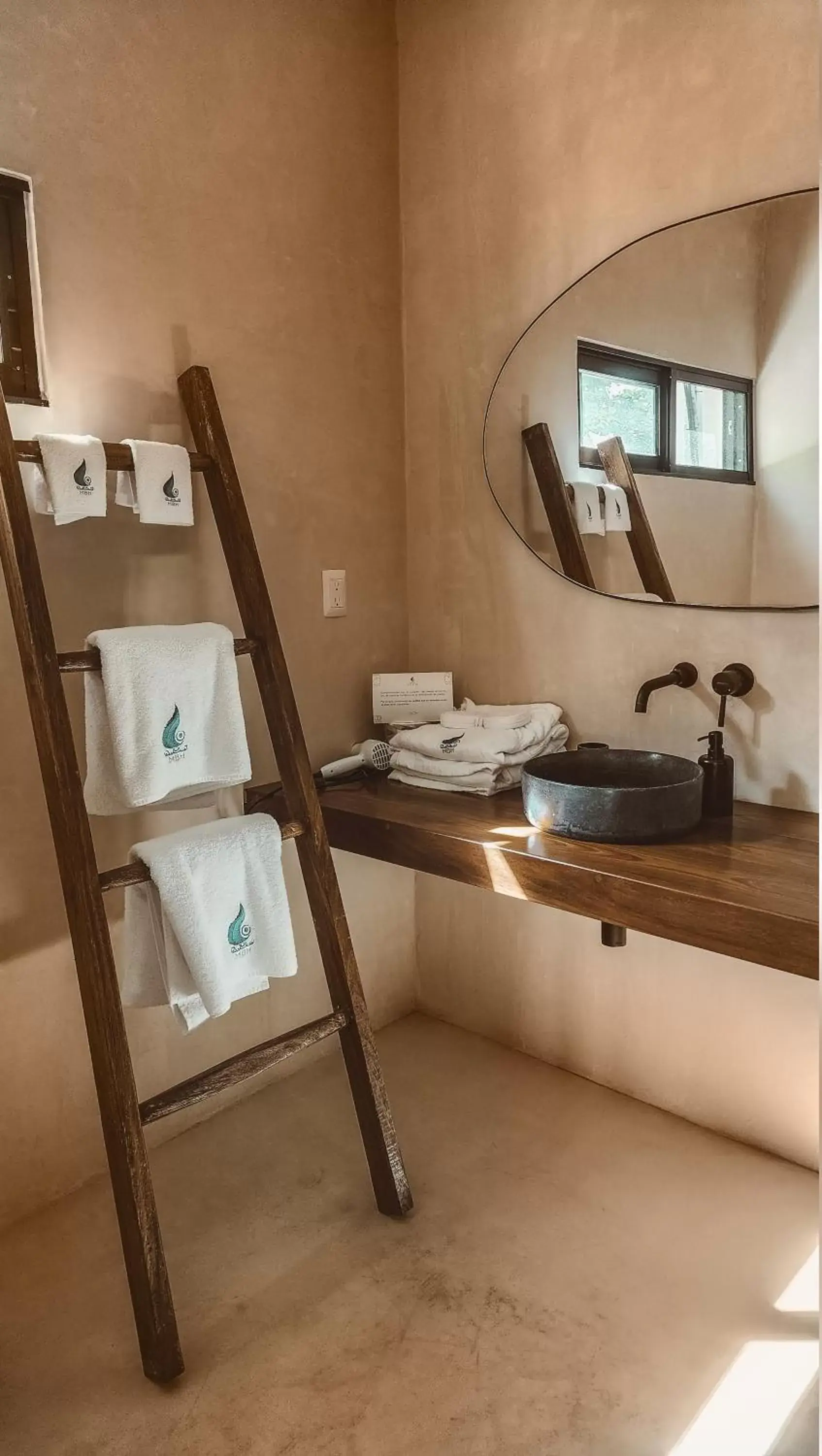 Bathroom in MBH Maya Bacalar Hotel Boutique