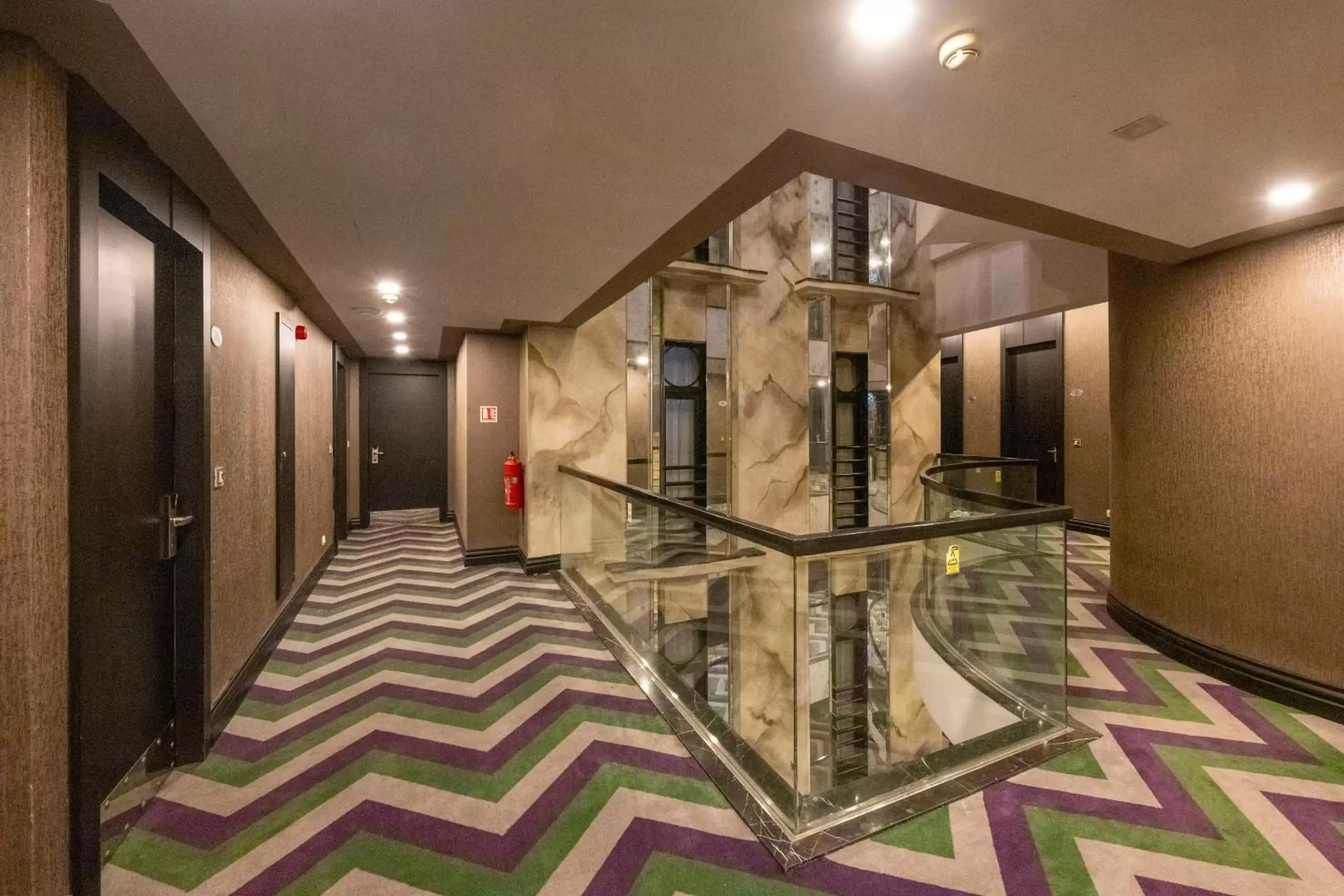 Floor plan in Taxim Hill Hotel