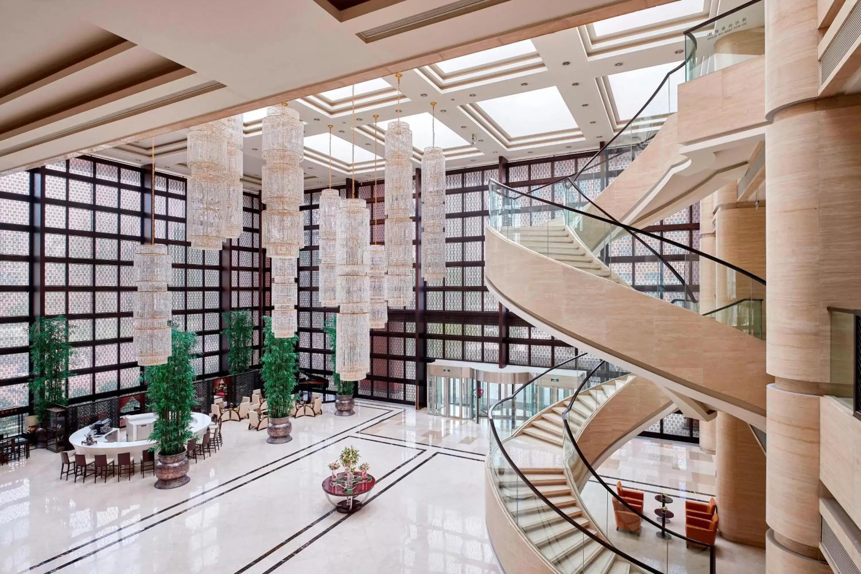 Lobby or reception in Sheraton Hohhot Hotel