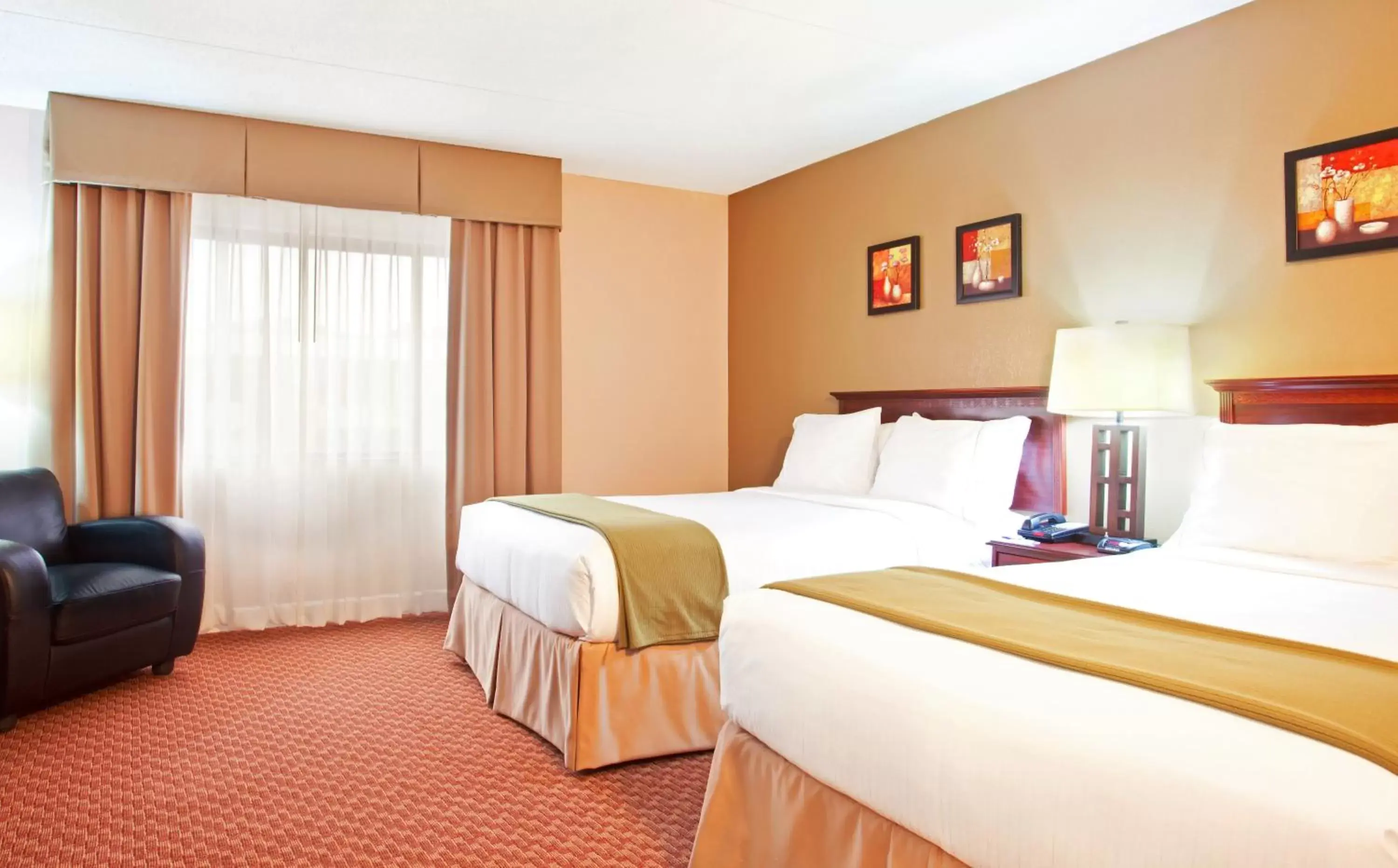 Photo of the whole room, Bed in Holiday Inn Express Schaumburg-Rolling Meadows, an IHG Hotel